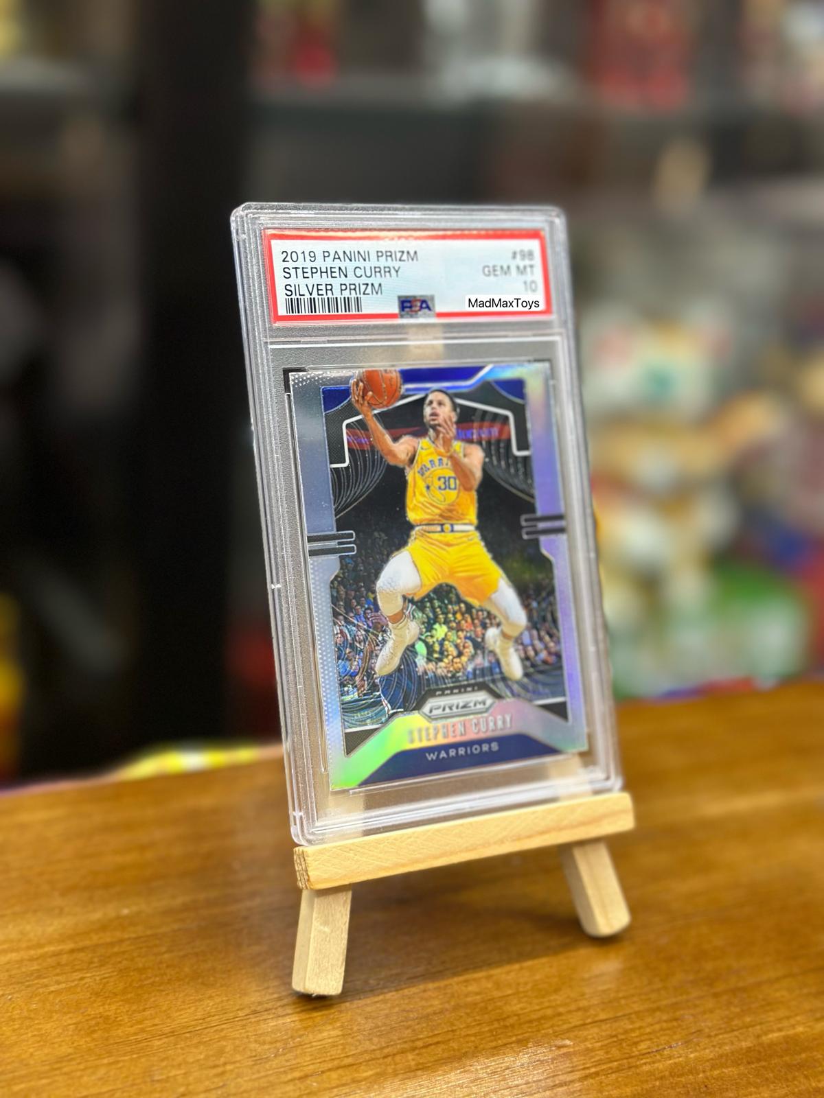 PSA 10 2019 PANINI PRIZM STEPHEN CURRY SILVER FANATICS