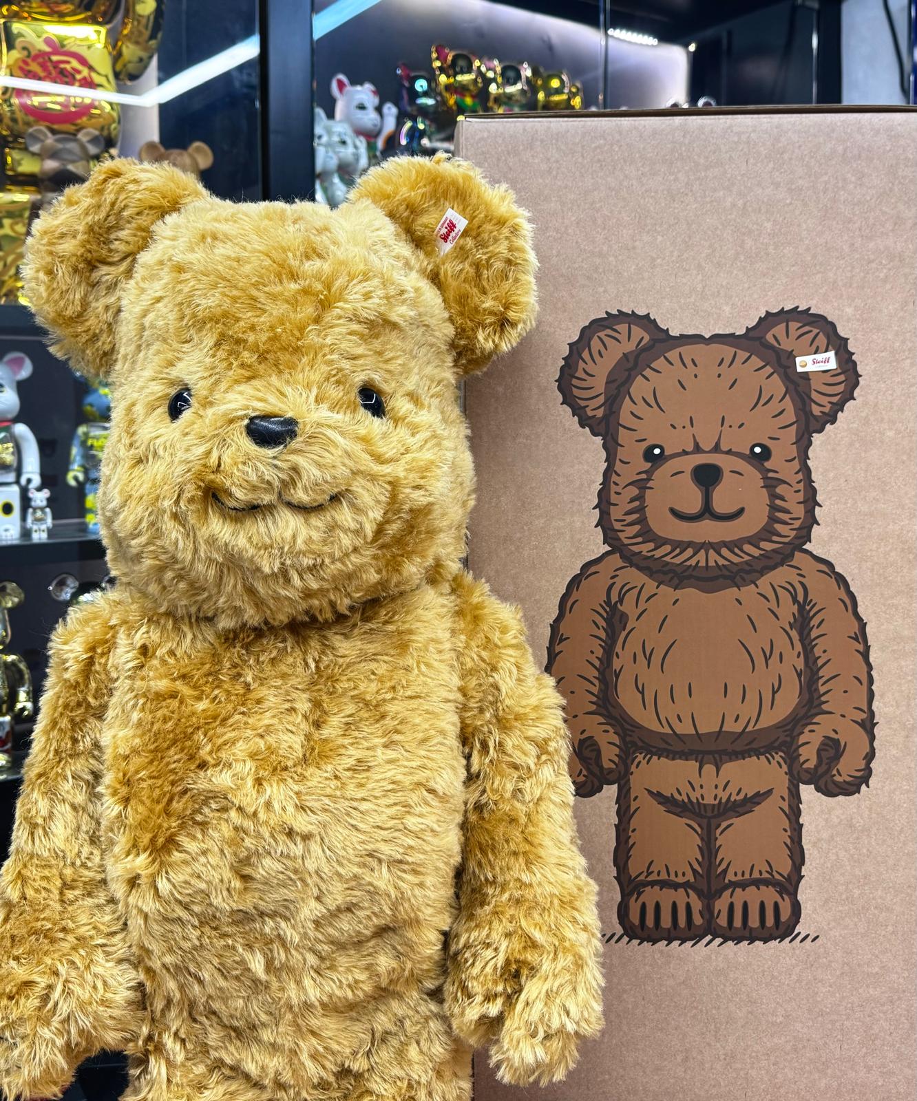 1000% Steiff BE@RBRICK 70PB