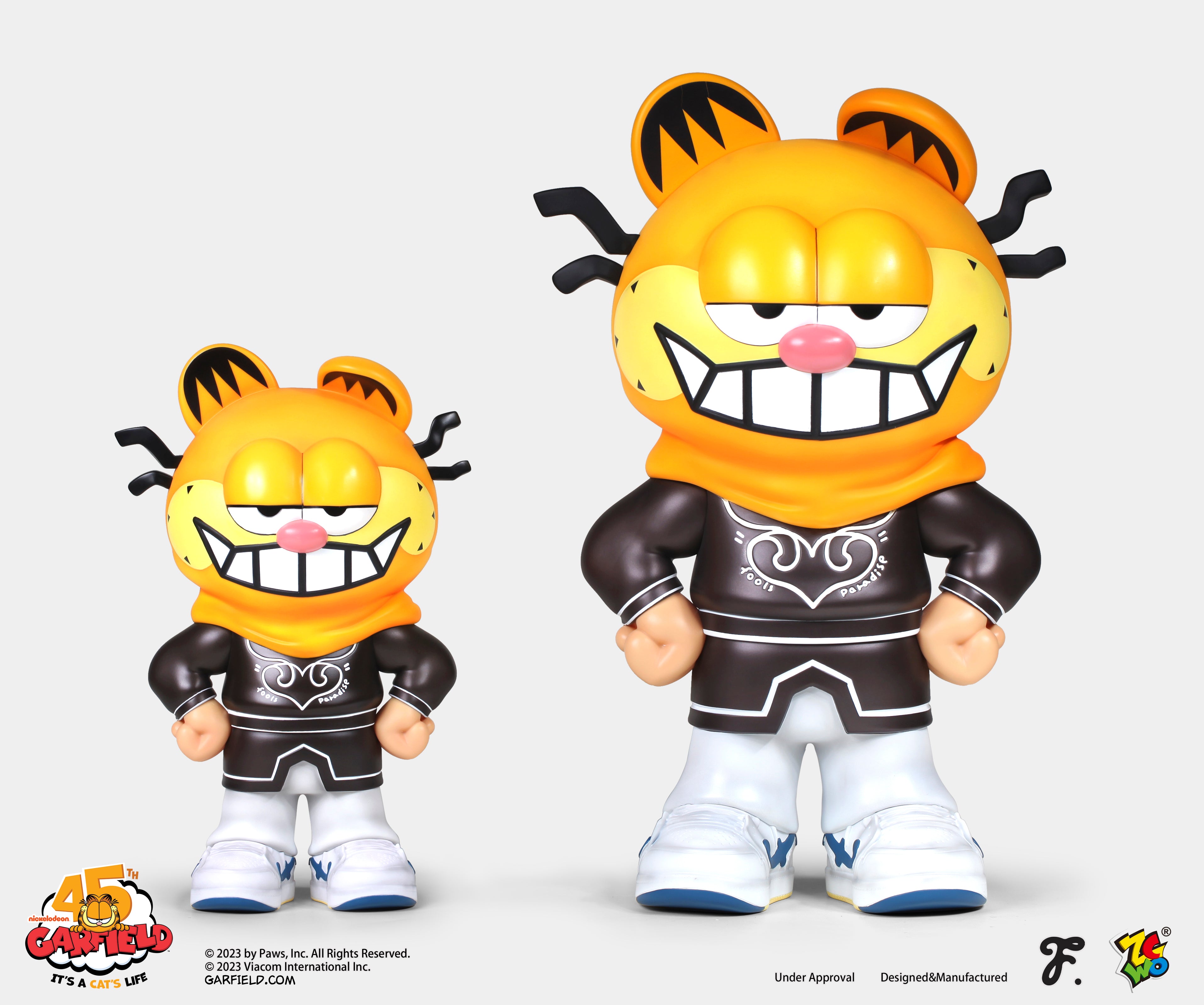 Kung Fu Garfield XL