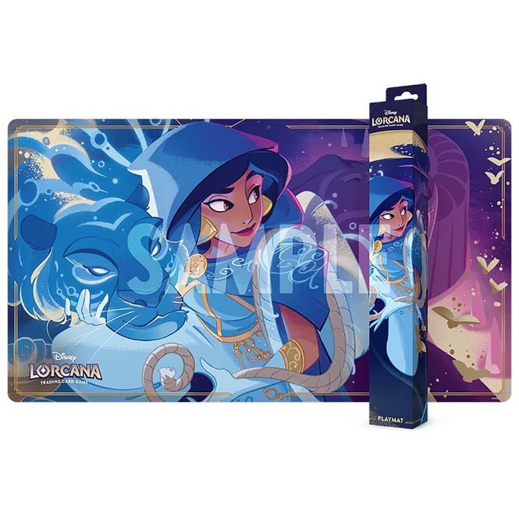 Disney Lorcana-Set 10-Whispers in the Well-Playmat-Jasmine-Steady Strategist