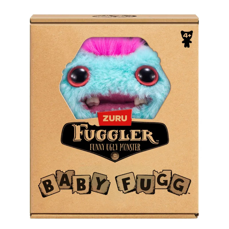 Fuggler BB系列- 寬眼怪(藍綠色) BabyFugg Wide Eyed Weirdo (Teal)