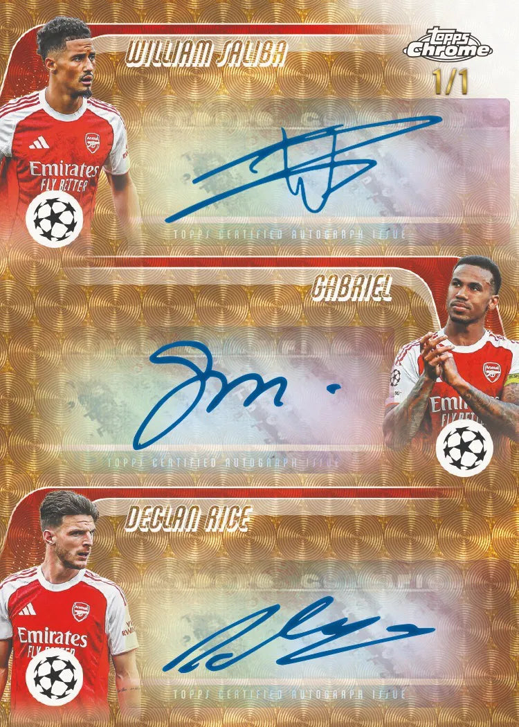 2025-26 Topps Chrome® UEFA Club Competitions UCC Jumbo Box