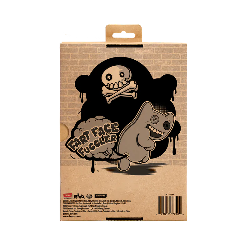 Fuggler Fart Face - Munch Munch (Black) 放屁系列 - 吧唧怪 (黑色)