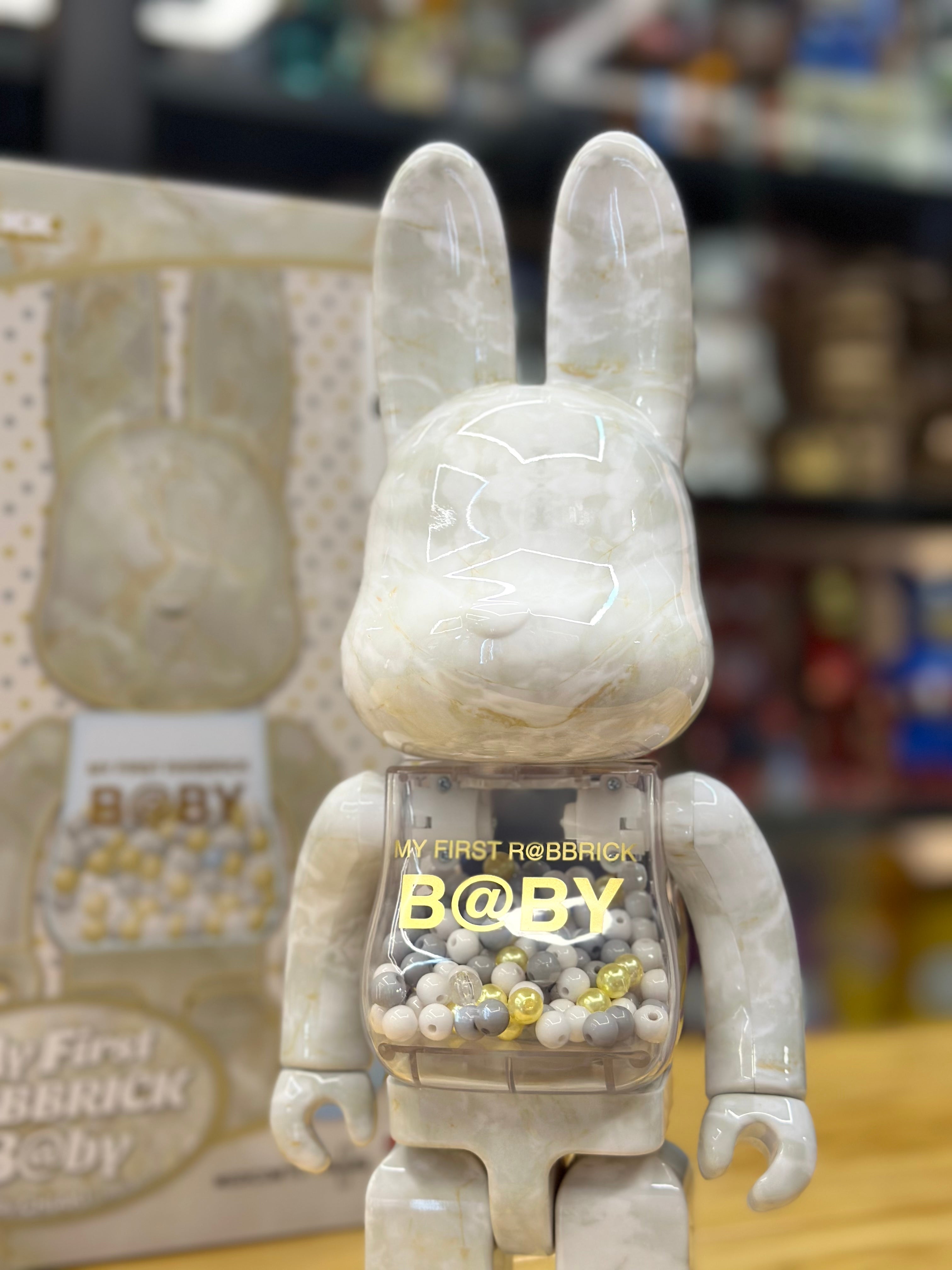 Set of 2 pcs 100% & 400% MY FIRST NY@BRICK & R@BBRICK B@BY MARBLE Ver.