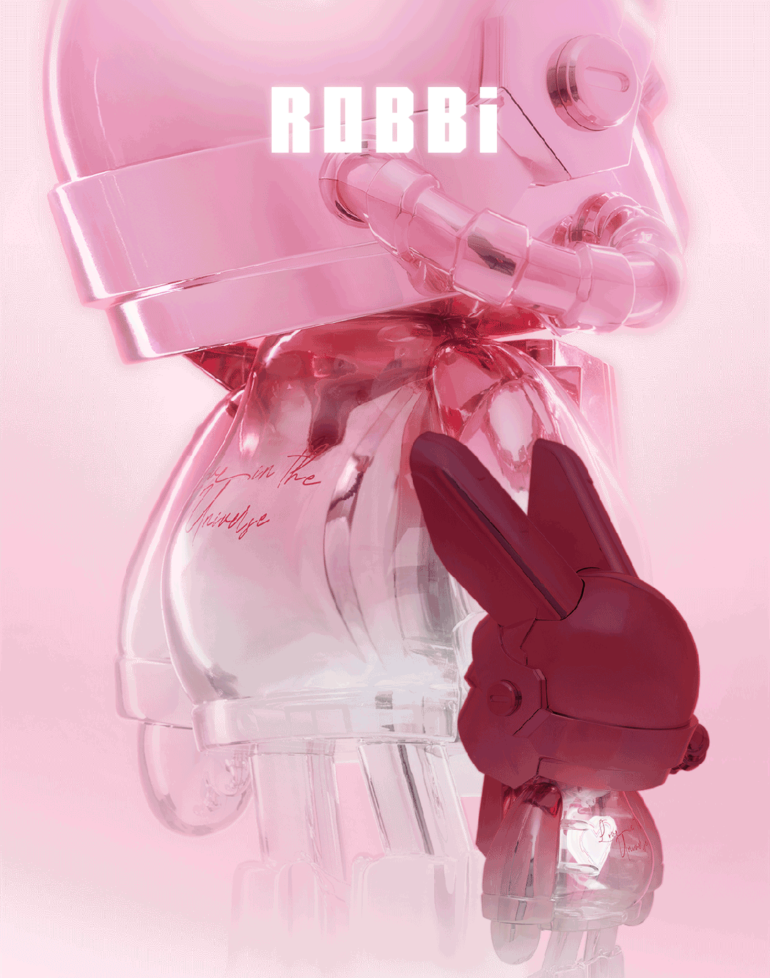 400% Robbi 心電感應,心有靈犀 Floral
