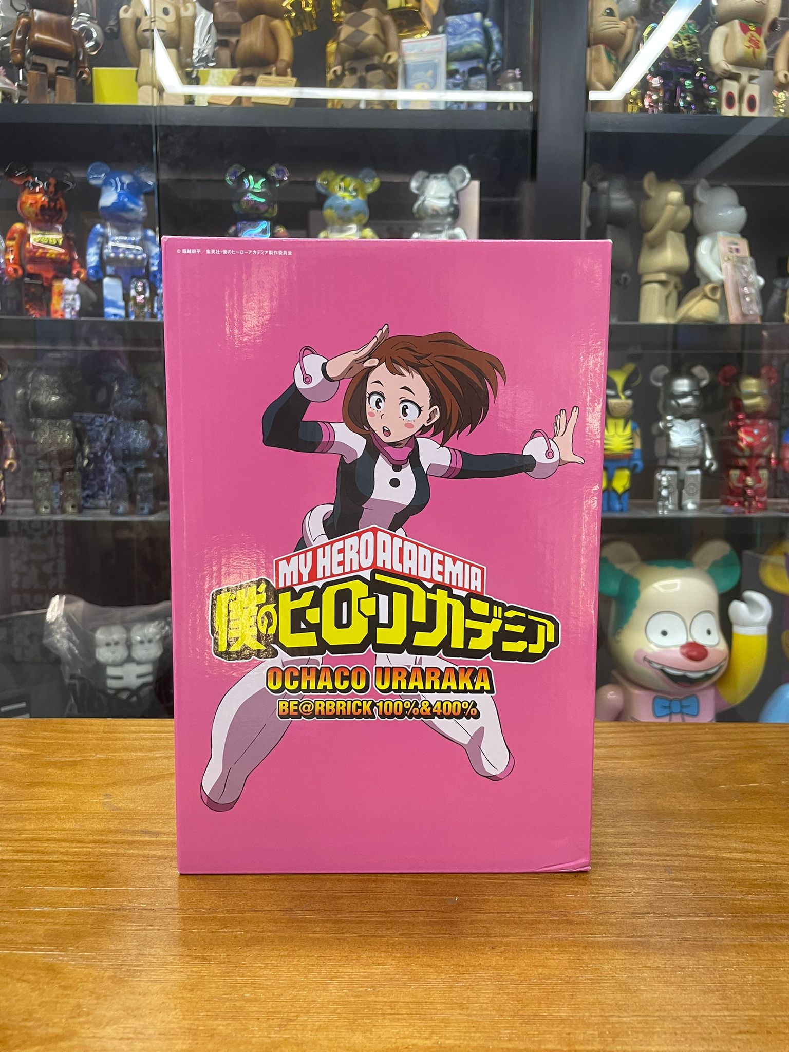 100% & 400% Be@rbrick x My Hero Academia Ochako Uraraka (麗日お茶子)