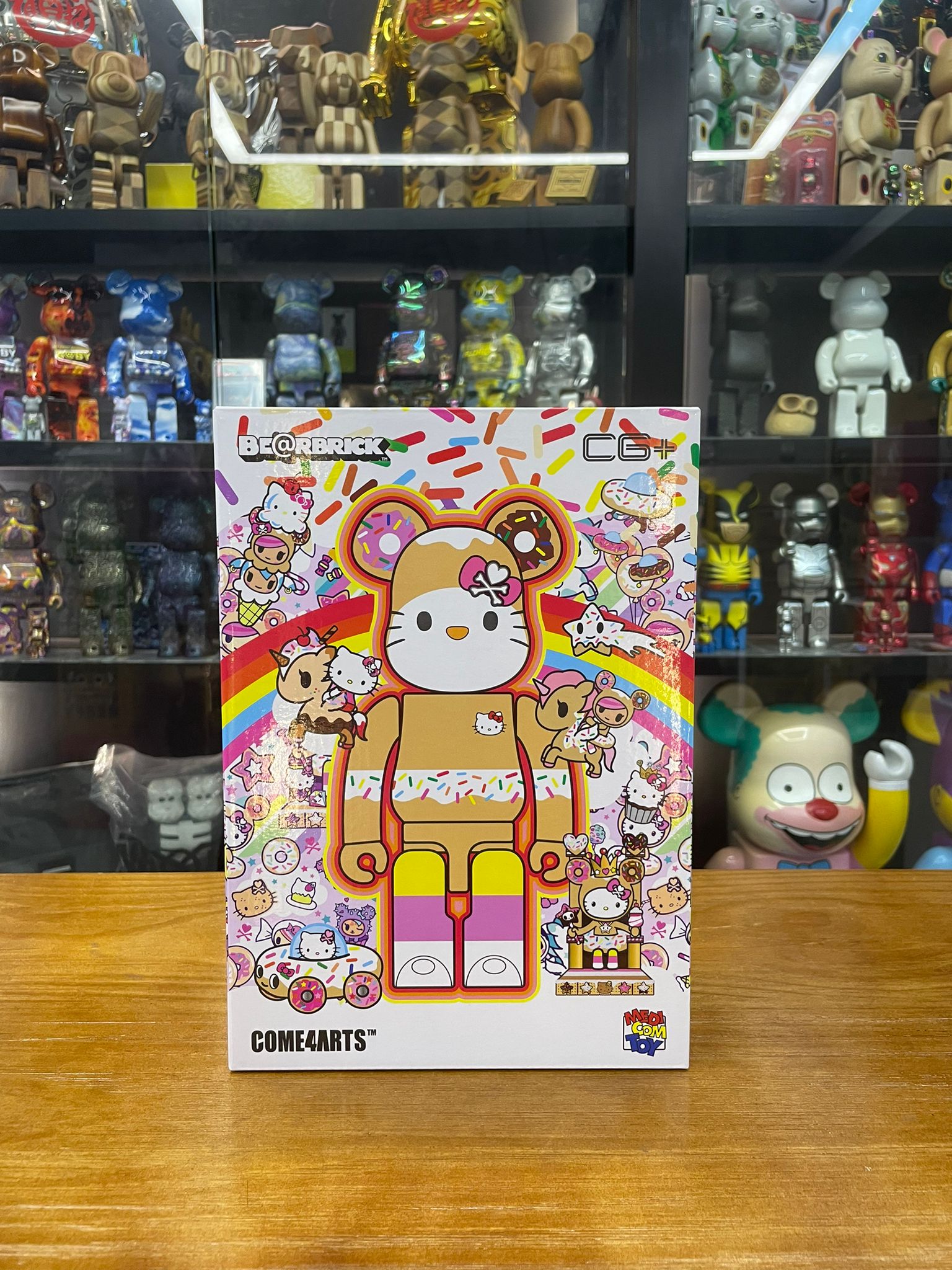 100% & 400% Hello Kitty x Tokidoki x Bearbrick (3 brands)