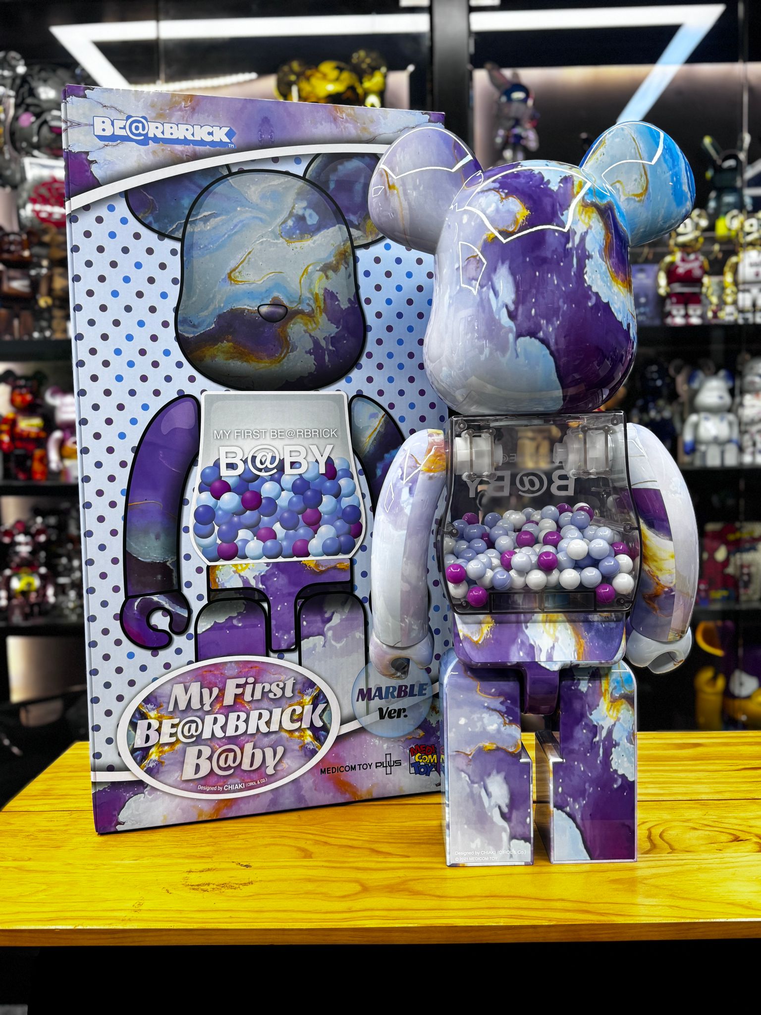 1000% My First Baby Be@rbrick Marble Ver.