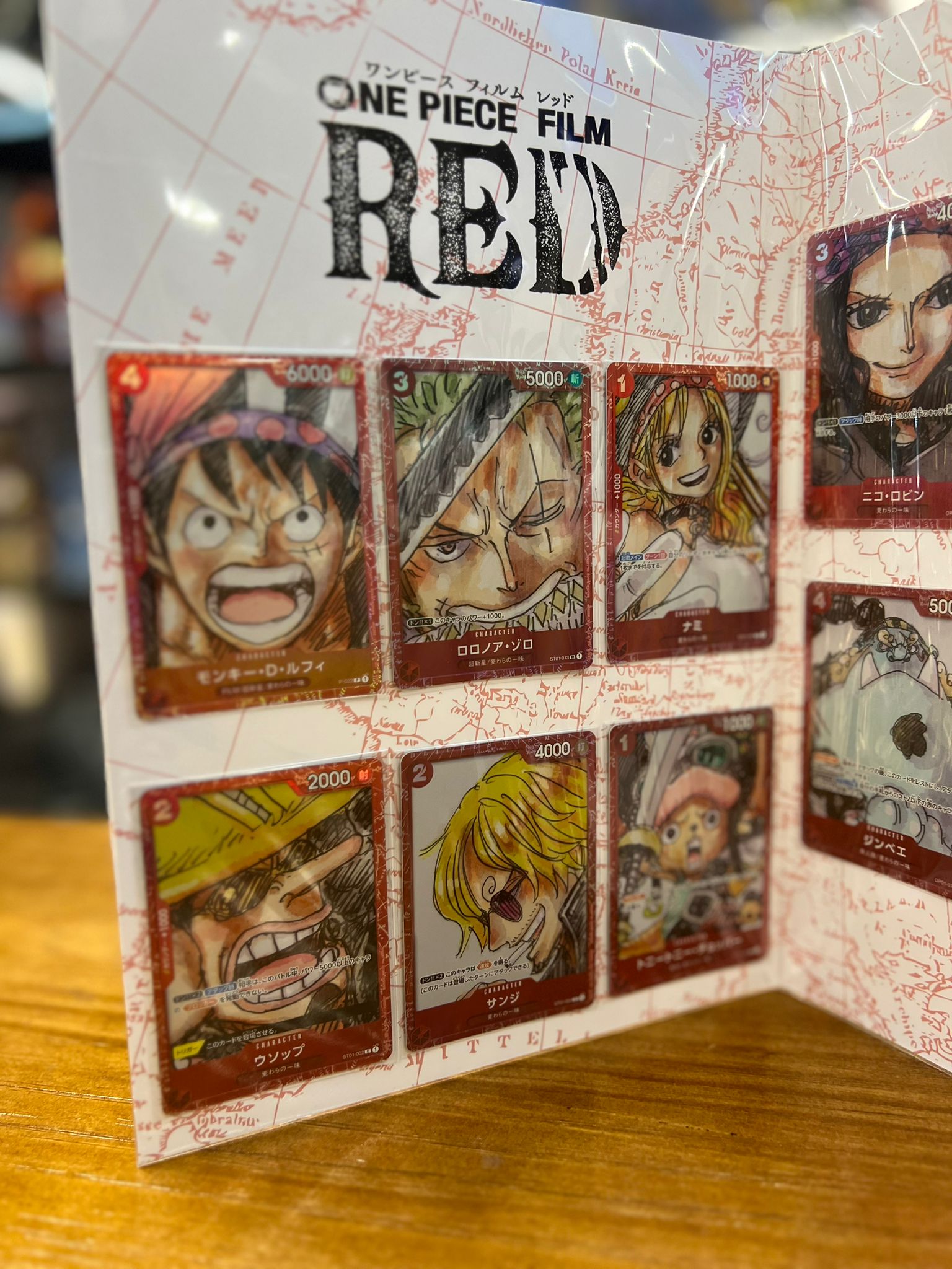 PREMIUM CARD COLLECTION -ONE PIECE FILM RED-
