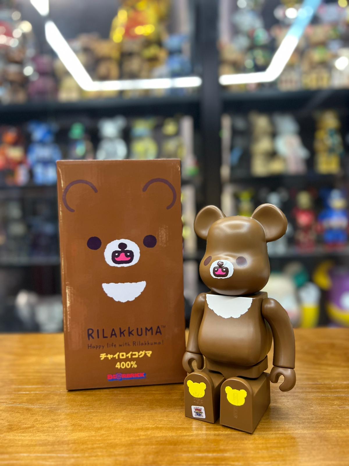 400% BE@RBRICK チャイロイコグマ (輕鬆小熊)Rilakkuma 茶小熊