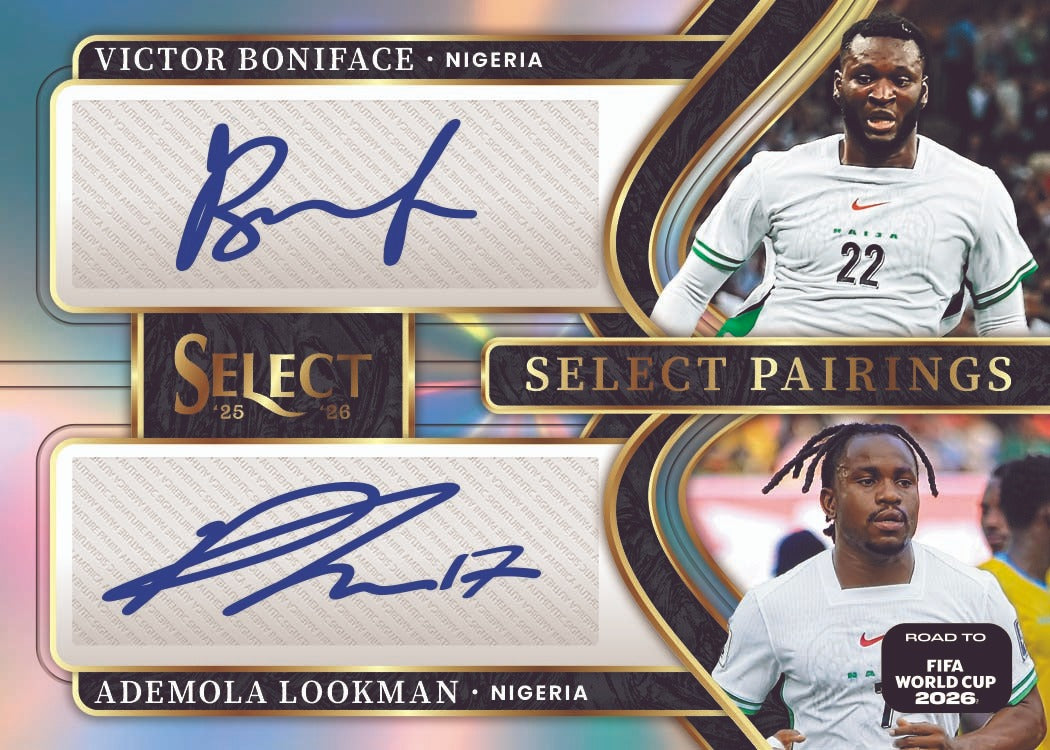 2025-26 Panini Select Road to FIFA World Cup 2026™ Hobby International Box