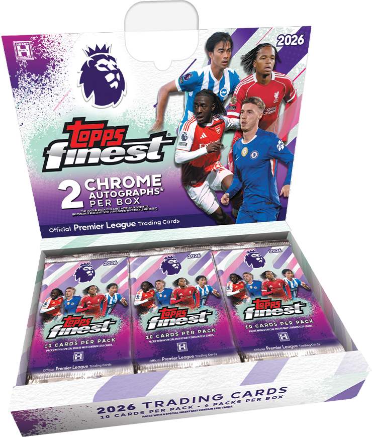 2026 Topps Finest Premier League英超 - Hobby Box