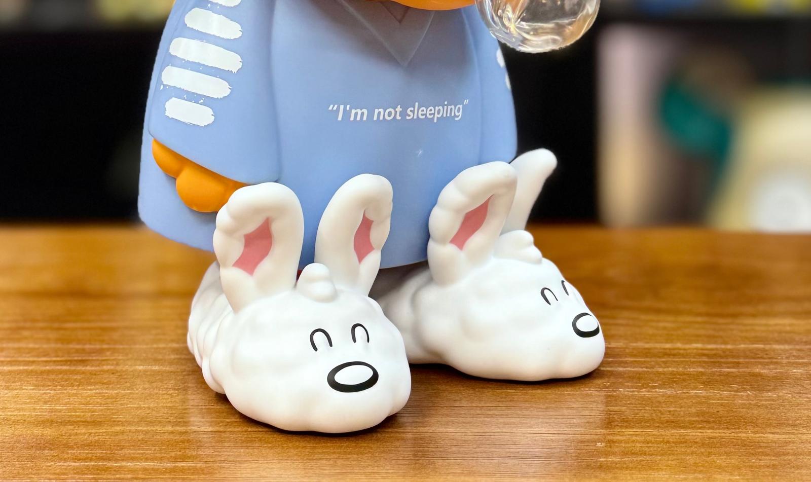 Garfield - "I am not Sleeping" 26cm 夢游版加菲猫(蓝色版)