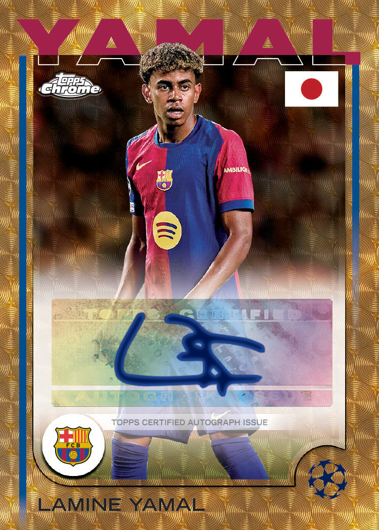 TOPPS 2024/25 Japan Edition UEFA CLUB COMPETITION BOX