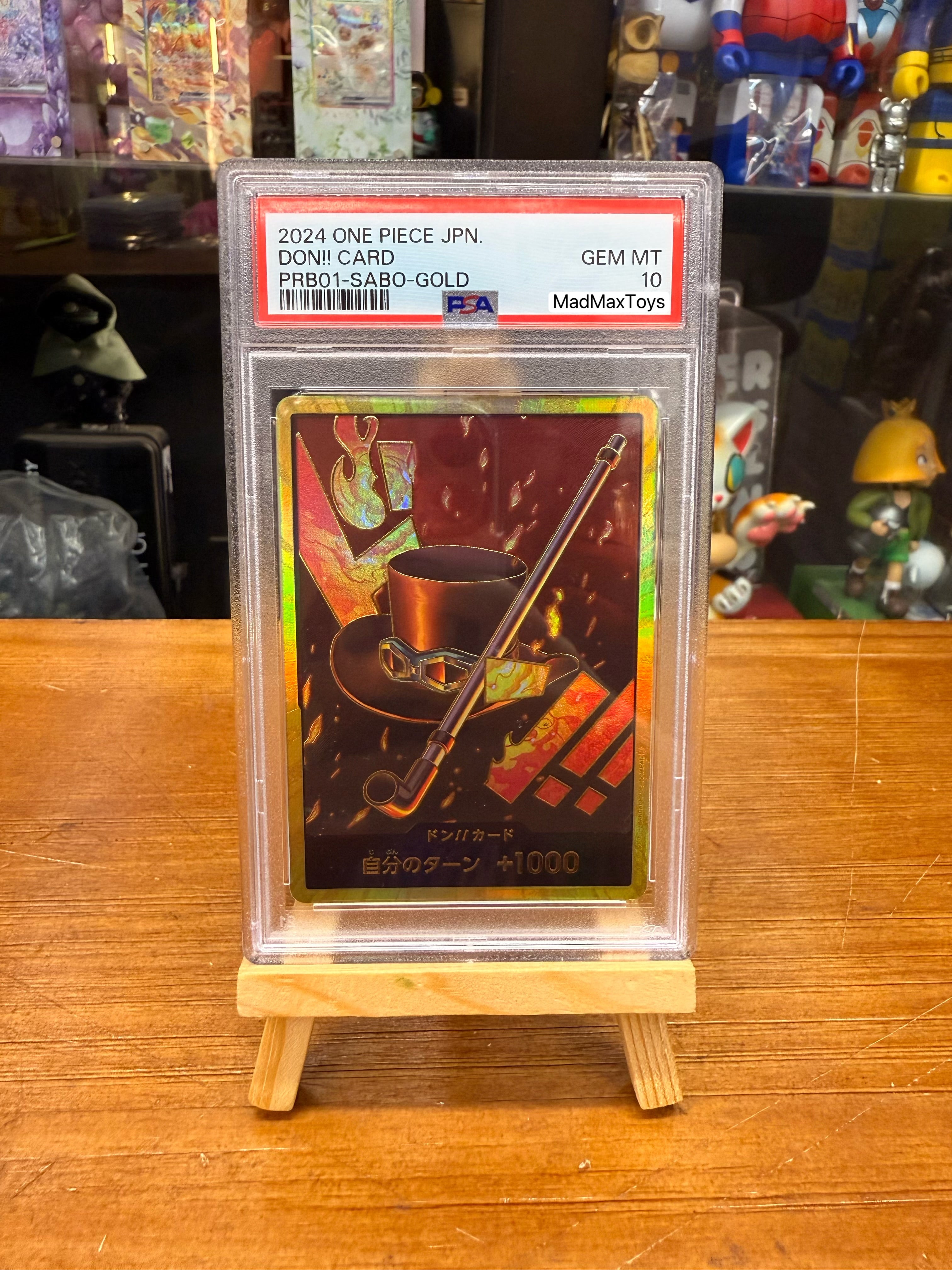 PSA 10 PRB01-SABO-GOLD DON!!