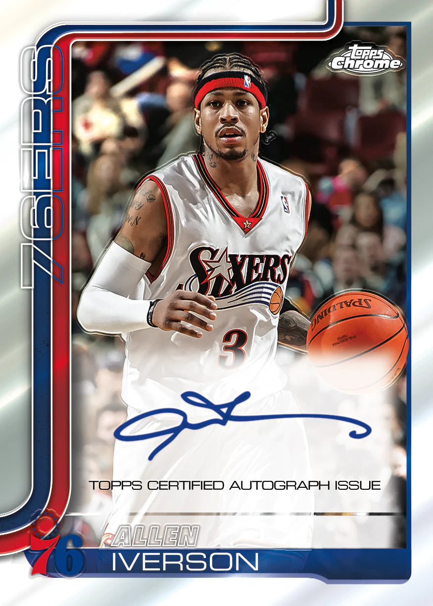 2025-26 Topps Chrome Basketball Mega Box