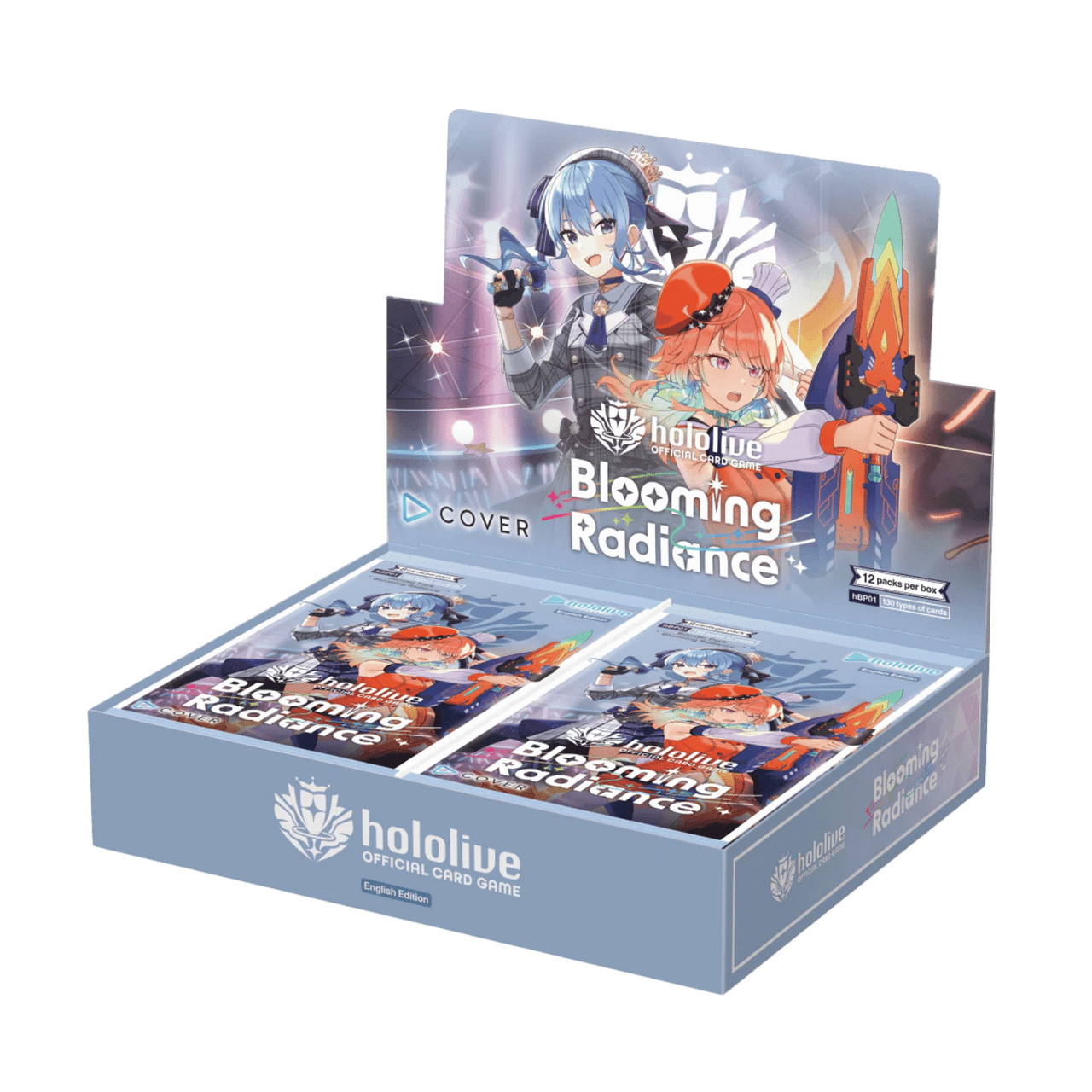 hOCG-hBP01e - hololive OFFICIAL CARD GAME - Blooming Radiance (English Edition)- Booster Box