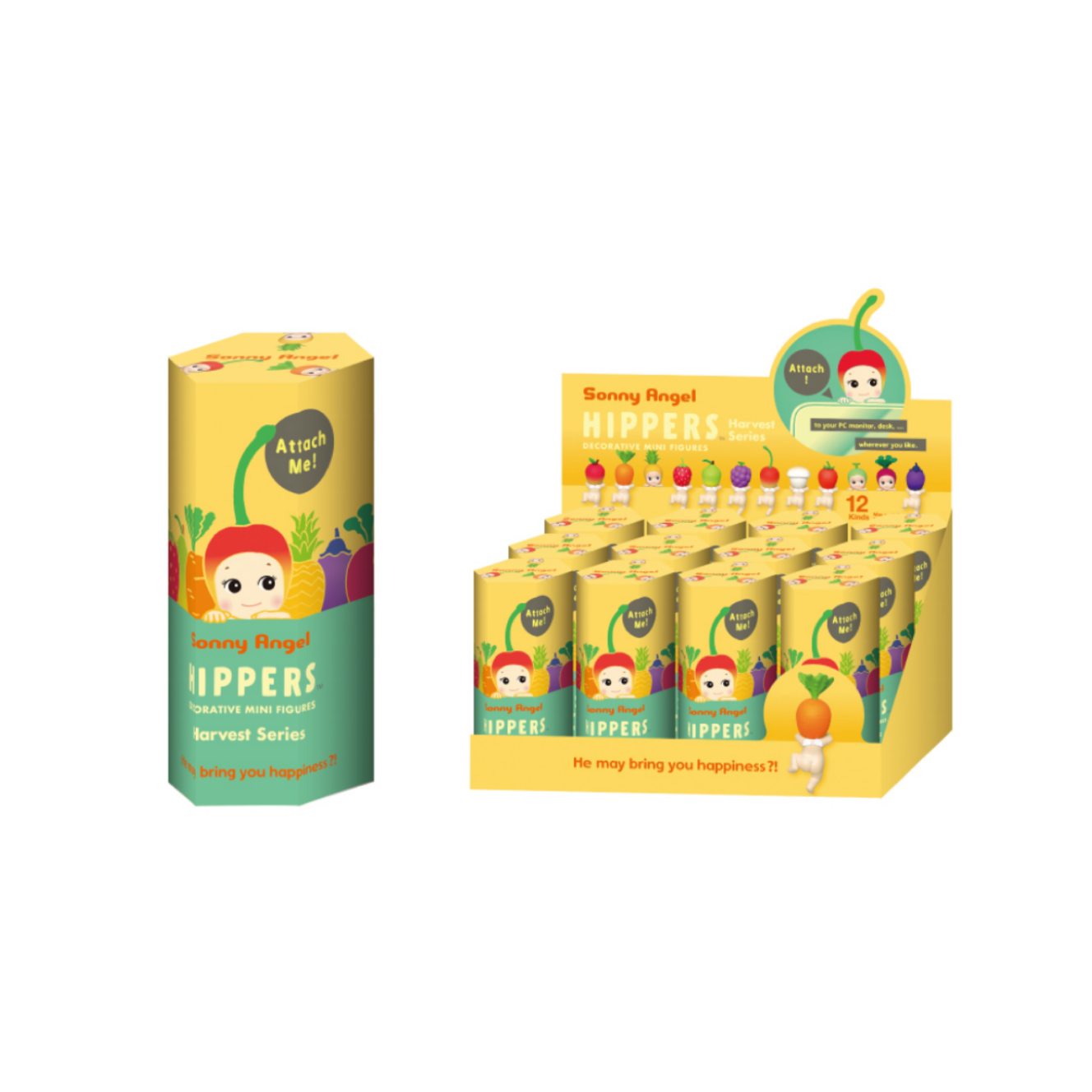 Sonny Angel Hippers Decorative Figures Harvest Series 收穫天使(水果)