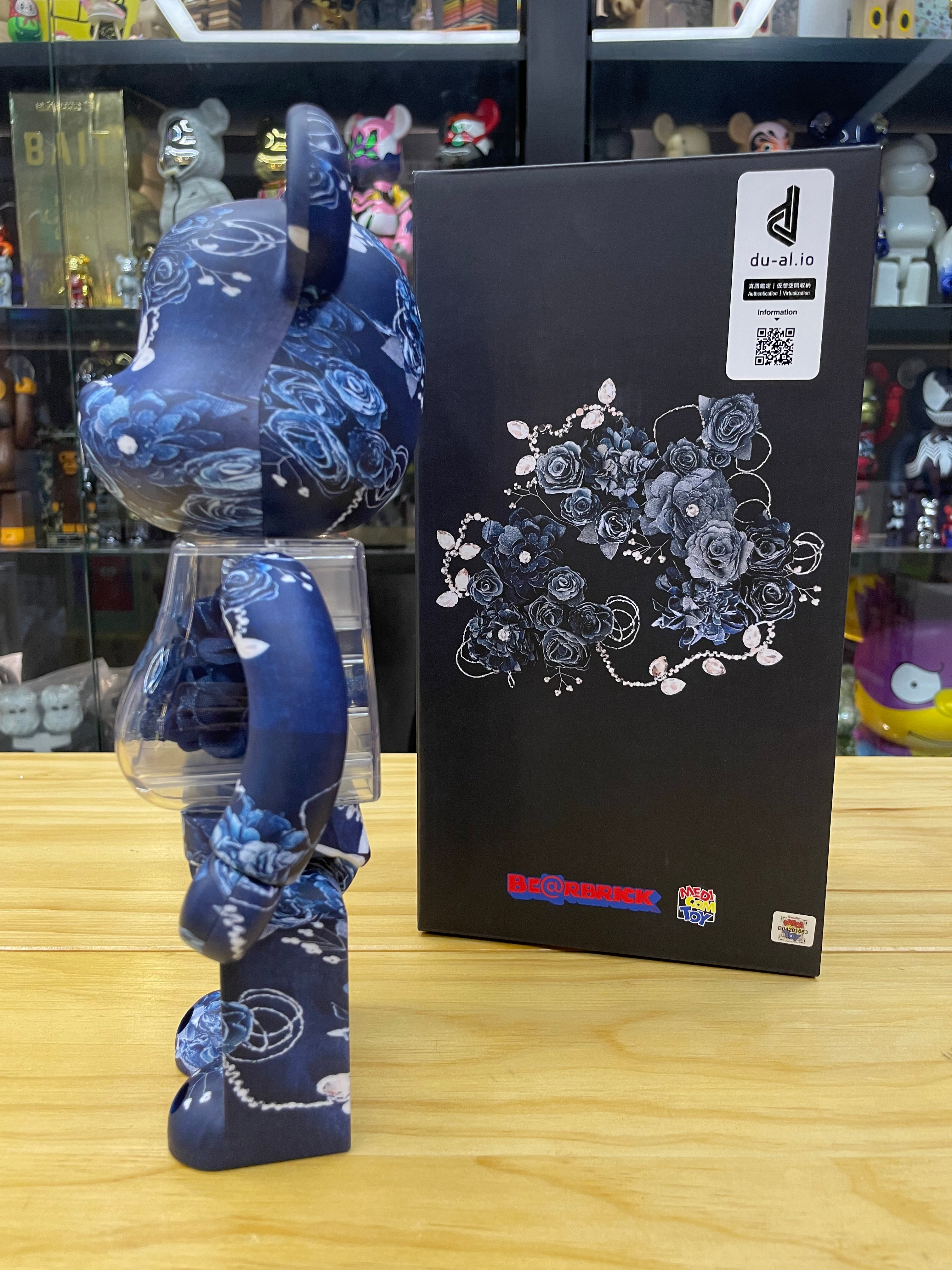 400% BE@RBRICK FLOR@ DENIM