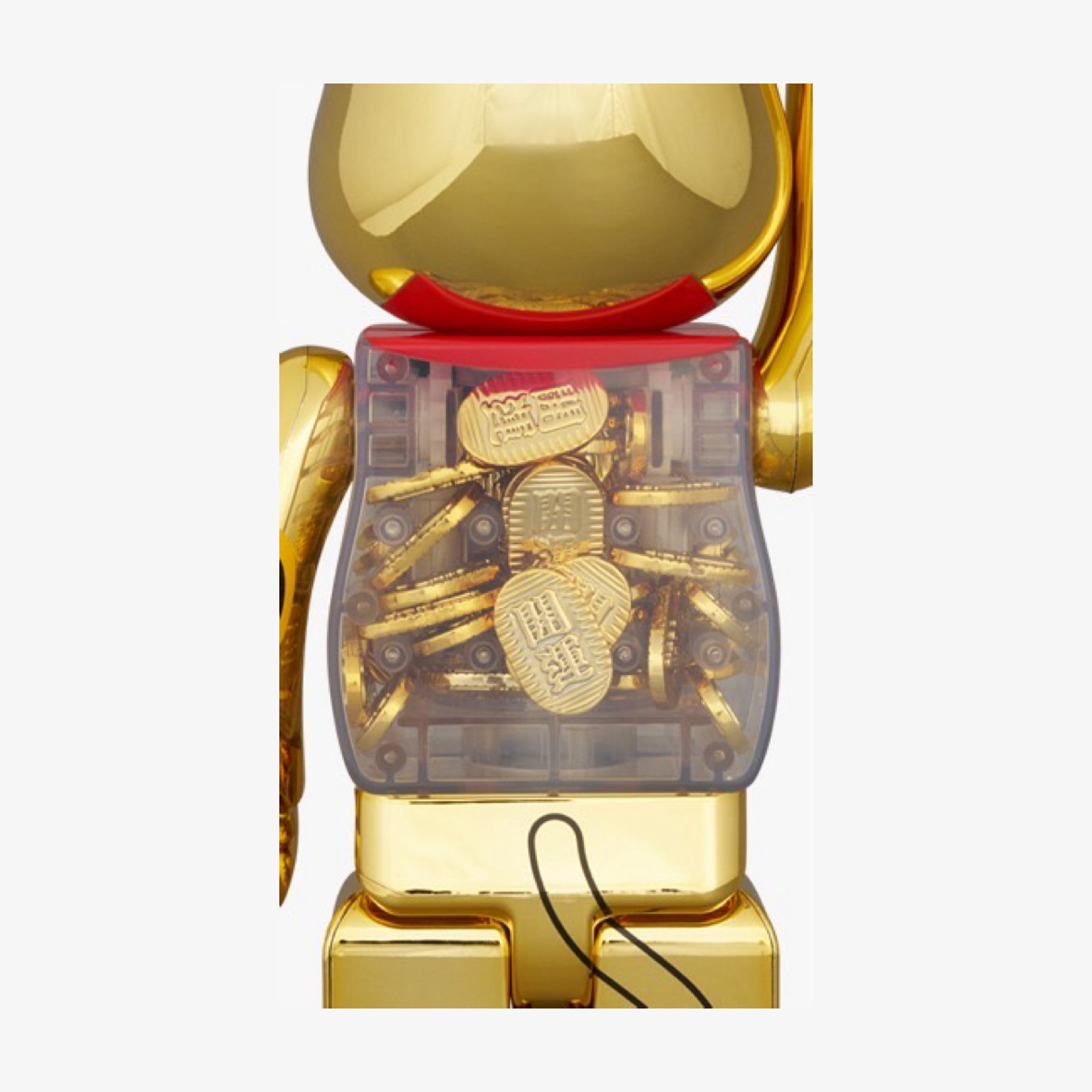 BE@RBRICK 招き猫 小判 開運 弍 金メッキ