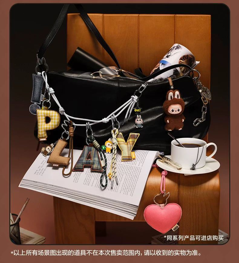 POP MART THE MONSTERS 心底密碼系列字母掛件盲盒(A-M)&(N-Z)