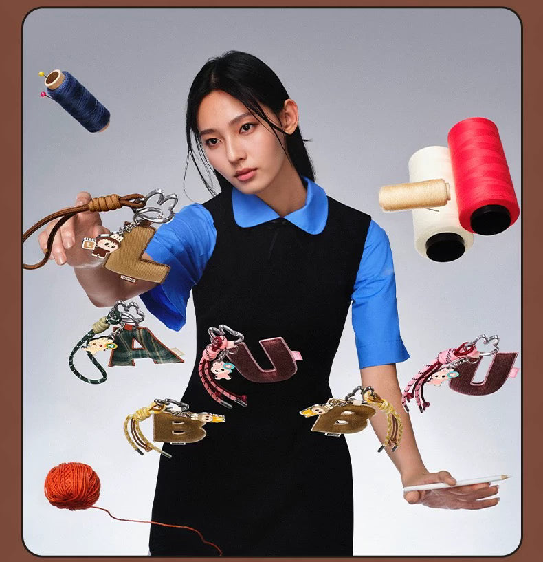 POP MART THE MONSTERS 心底密碼系列字母掛件盲盒(A-M)&(N-Z)