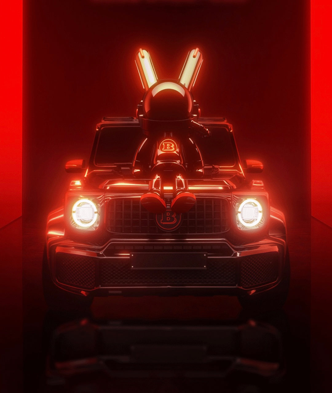 400% Robbi x BRABUS 駕馭無界 速見奢華