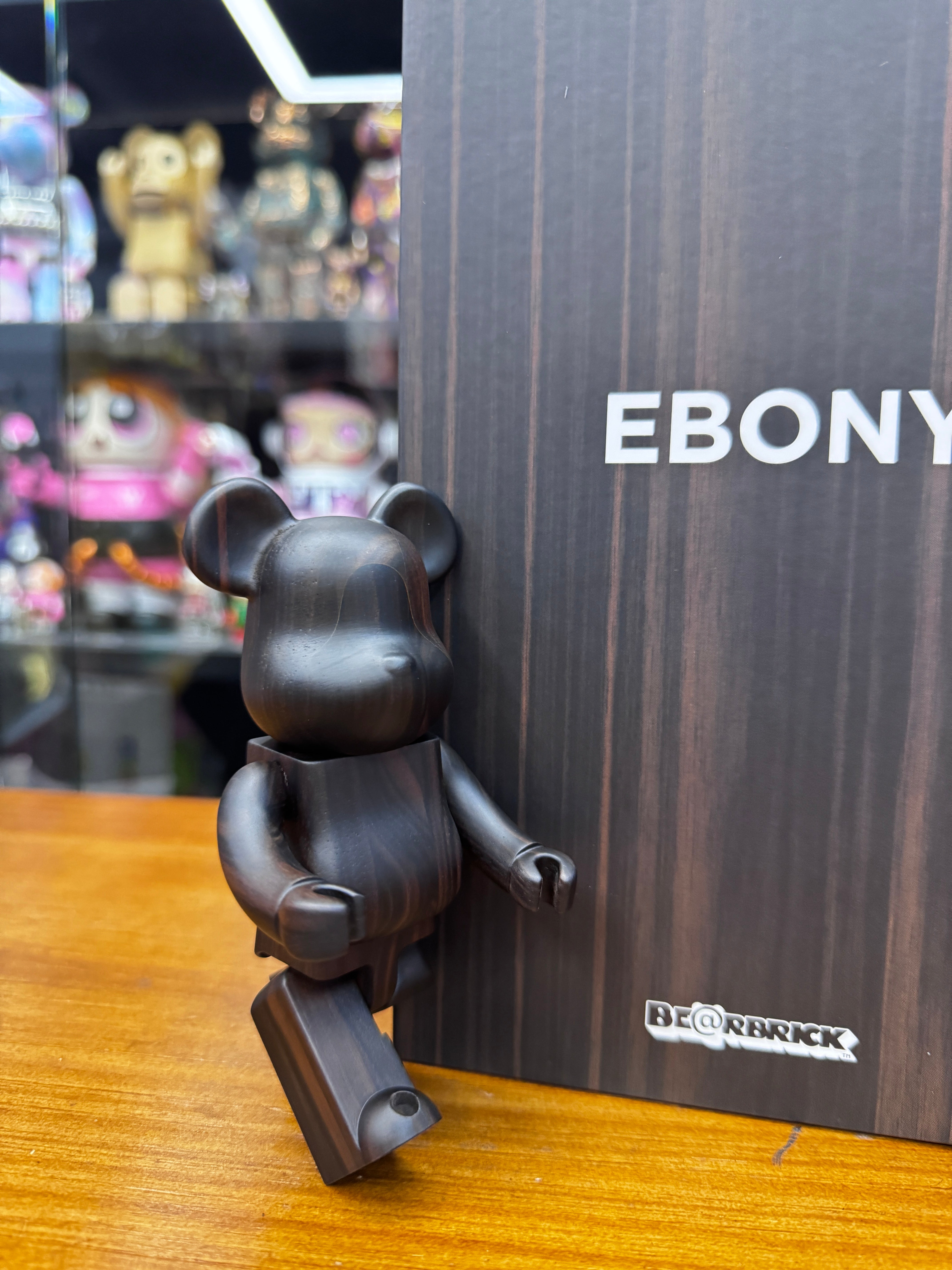 200% BE@RBRICK カリモク 黒檀 EBONY