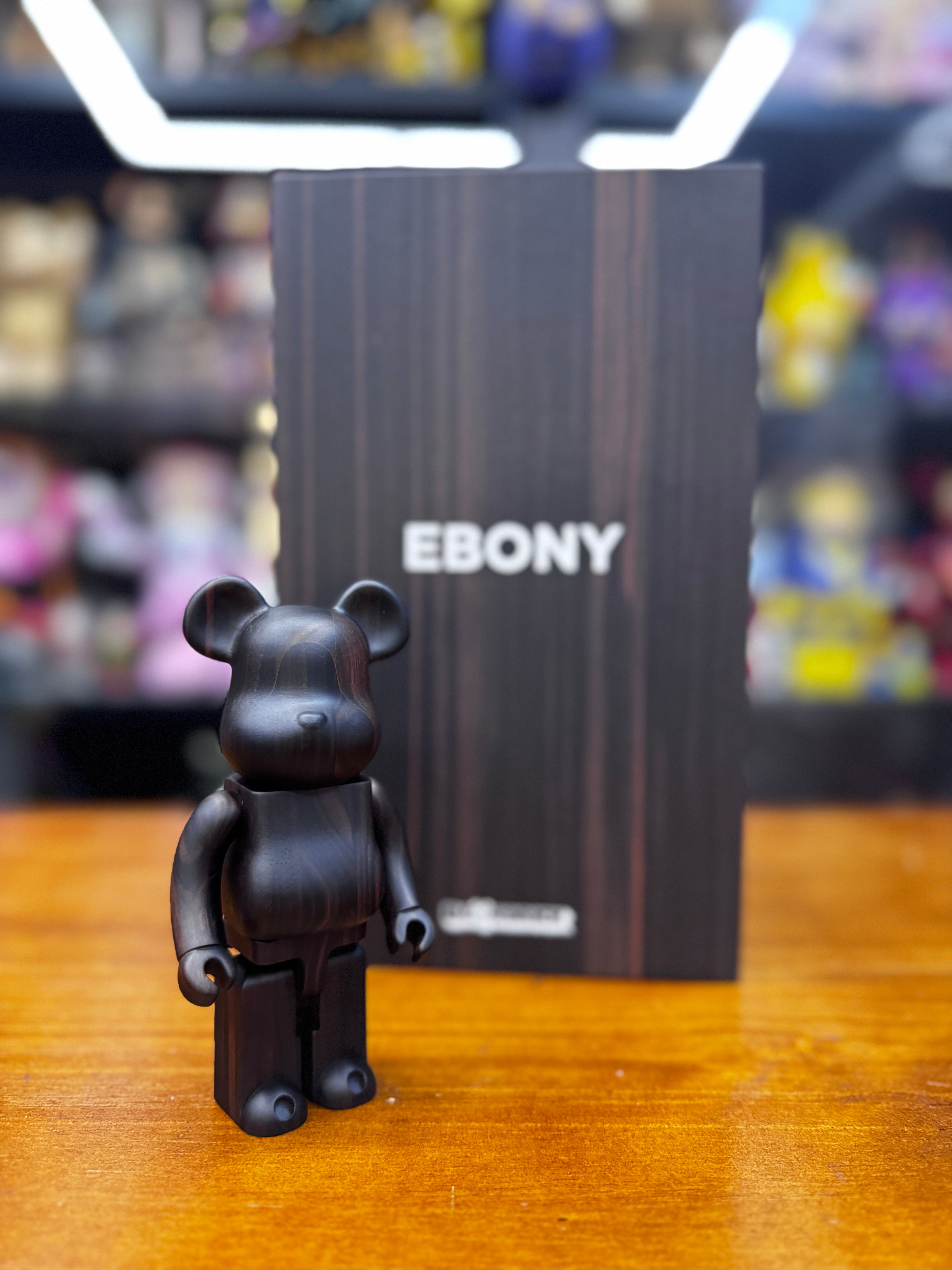 200% BE@RBRICK カリモク 黒檀 EBONY