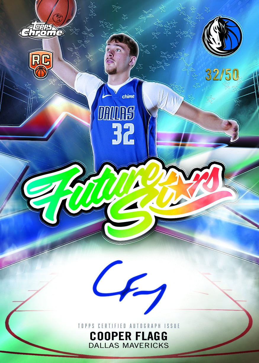 2025-26 Topps Chrome Basketball Mega Box