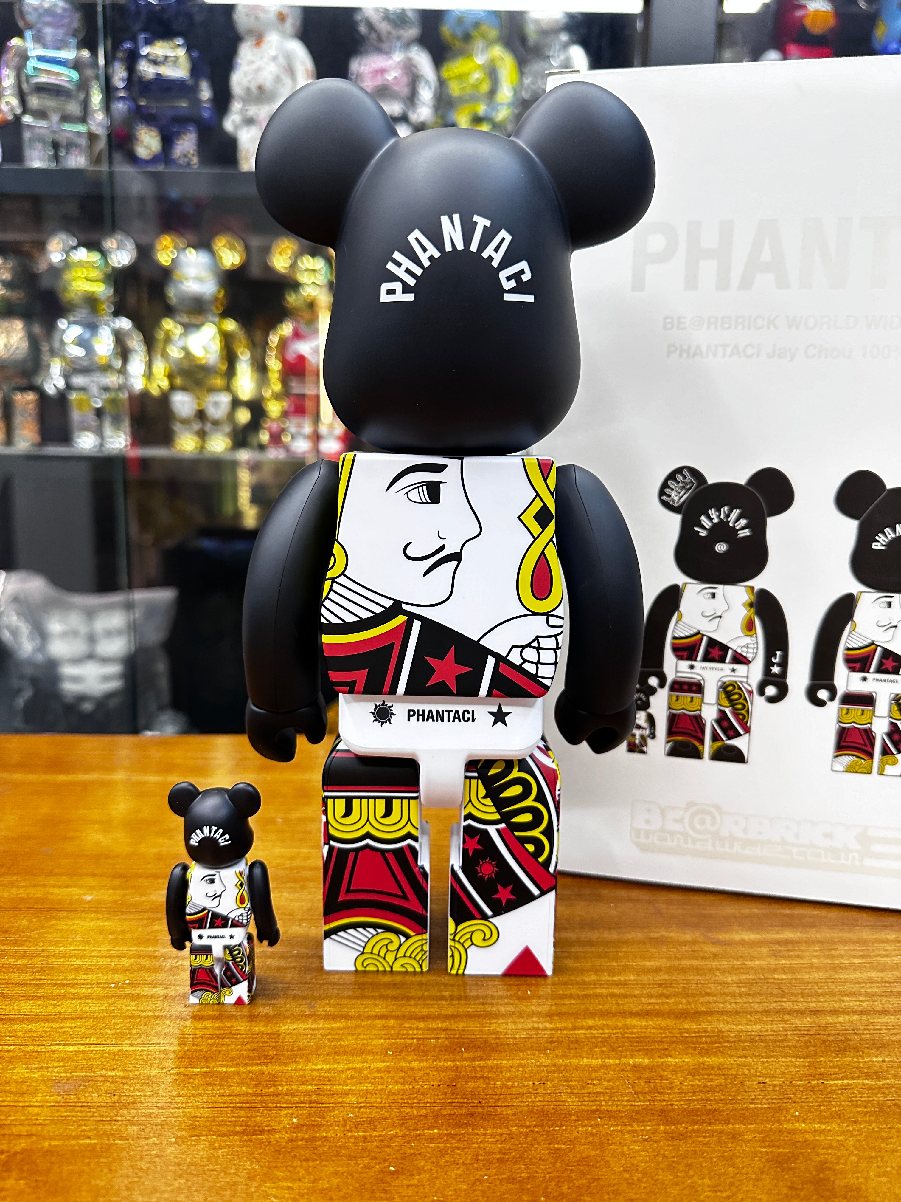 100% & 400% BE@RBRICK PHANTACi Jay Chou 周杰倫