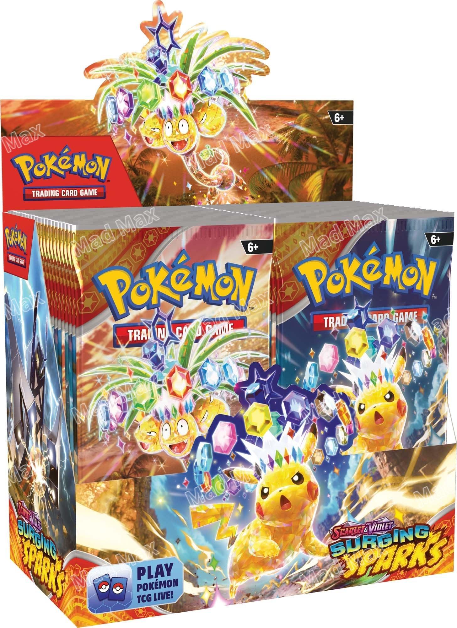 Pokémon TCG: Scarlet & Violet-Surging Sparks Booster Display Box SV08