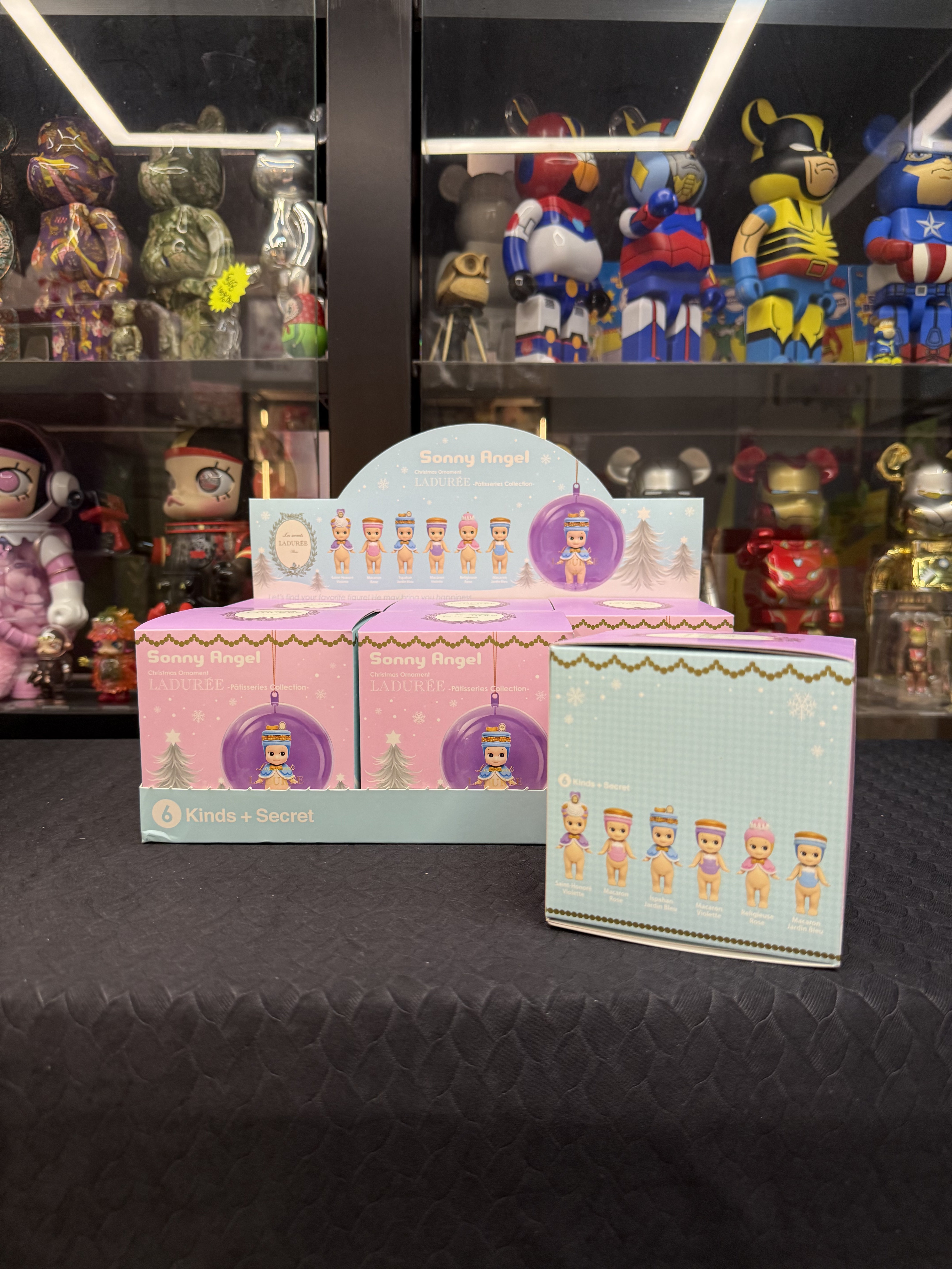 Sonny Angel Christmas Ornament LADUREE Pallsseries Collection 2015 年聖誕節水晶球掛飾限定