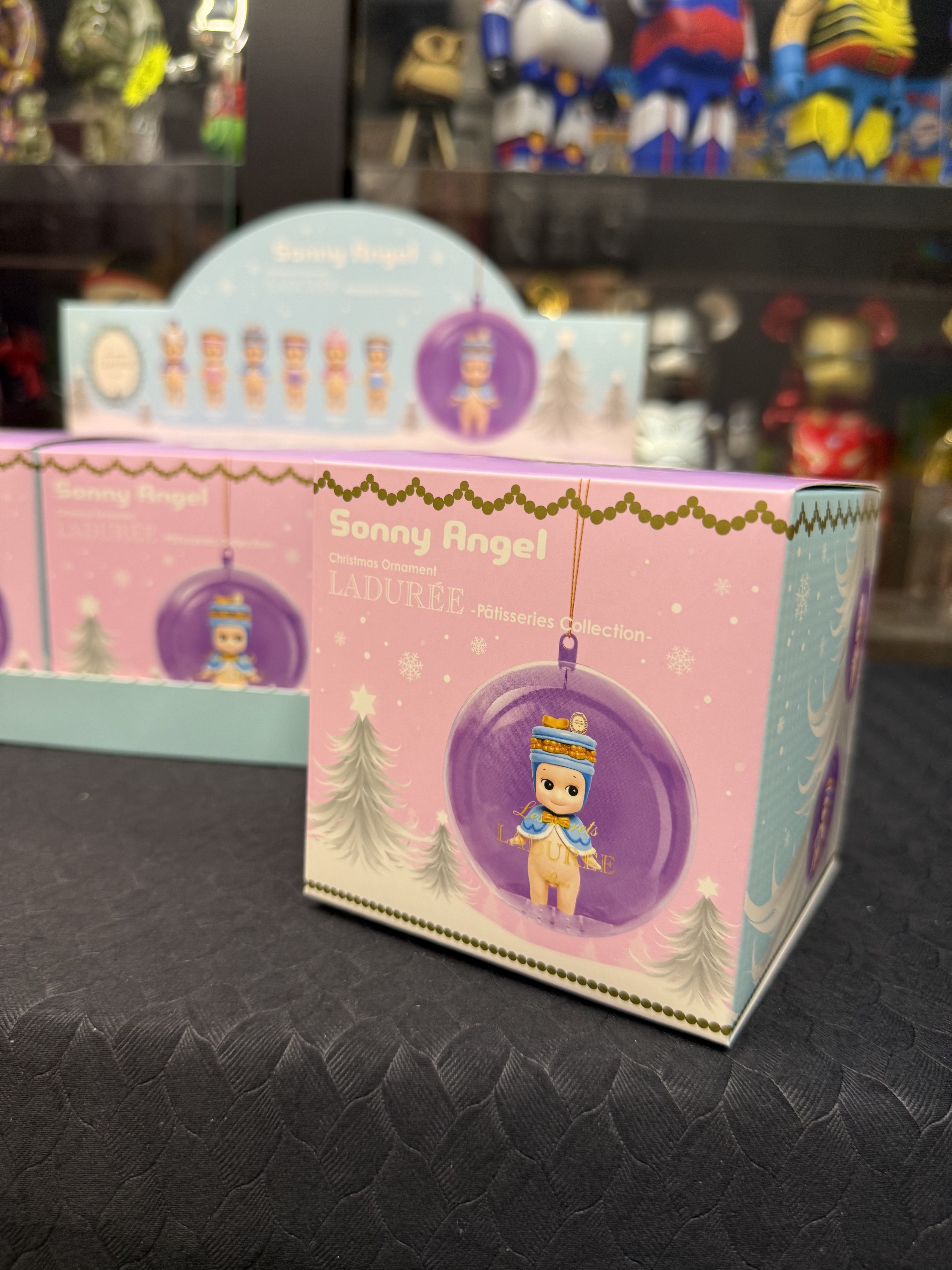 Sonny Angel Christmas Ornament LADUREE Pallsseries Collection 2015 年聖誕節水晶球掛飾限定