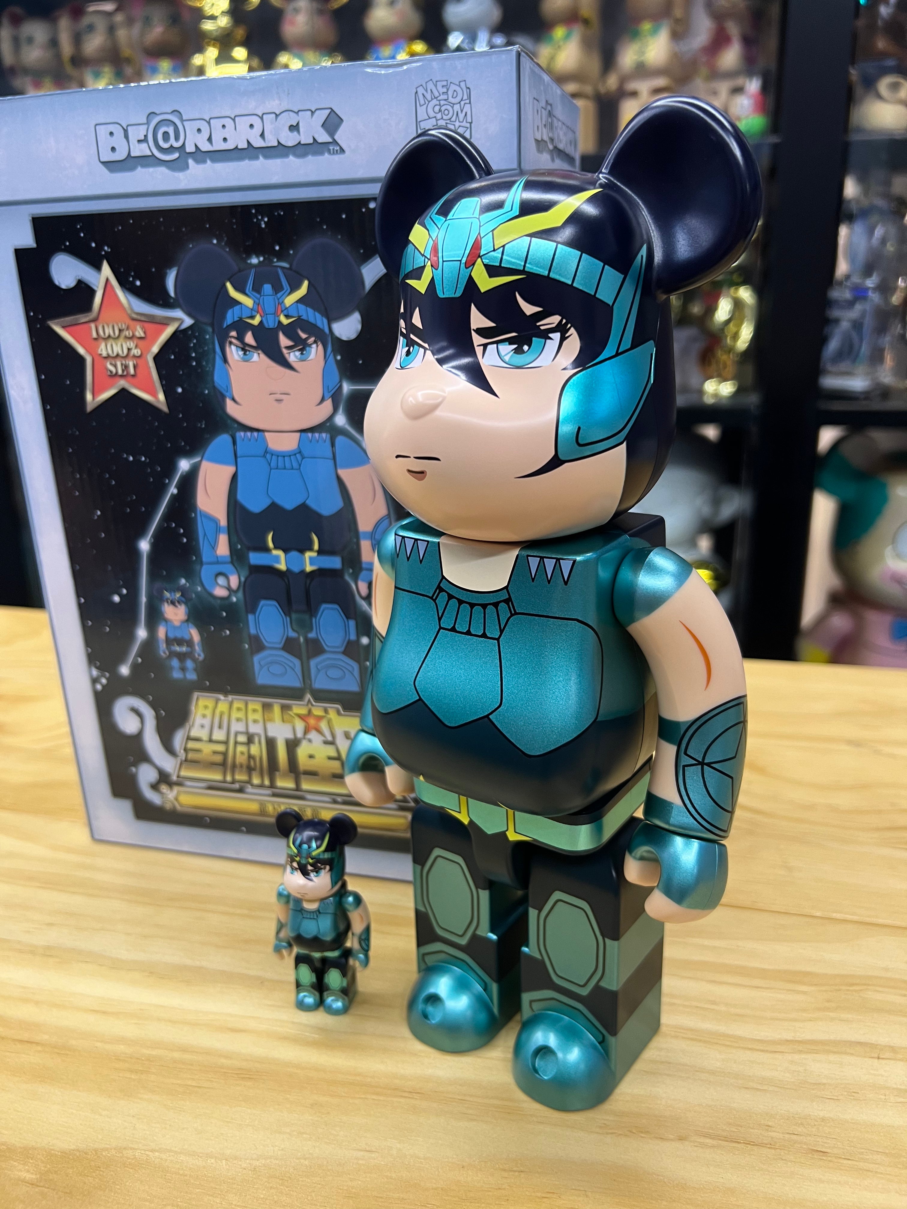 100% & 400% 聖鬥士星矢 龍星座 (紫龍)