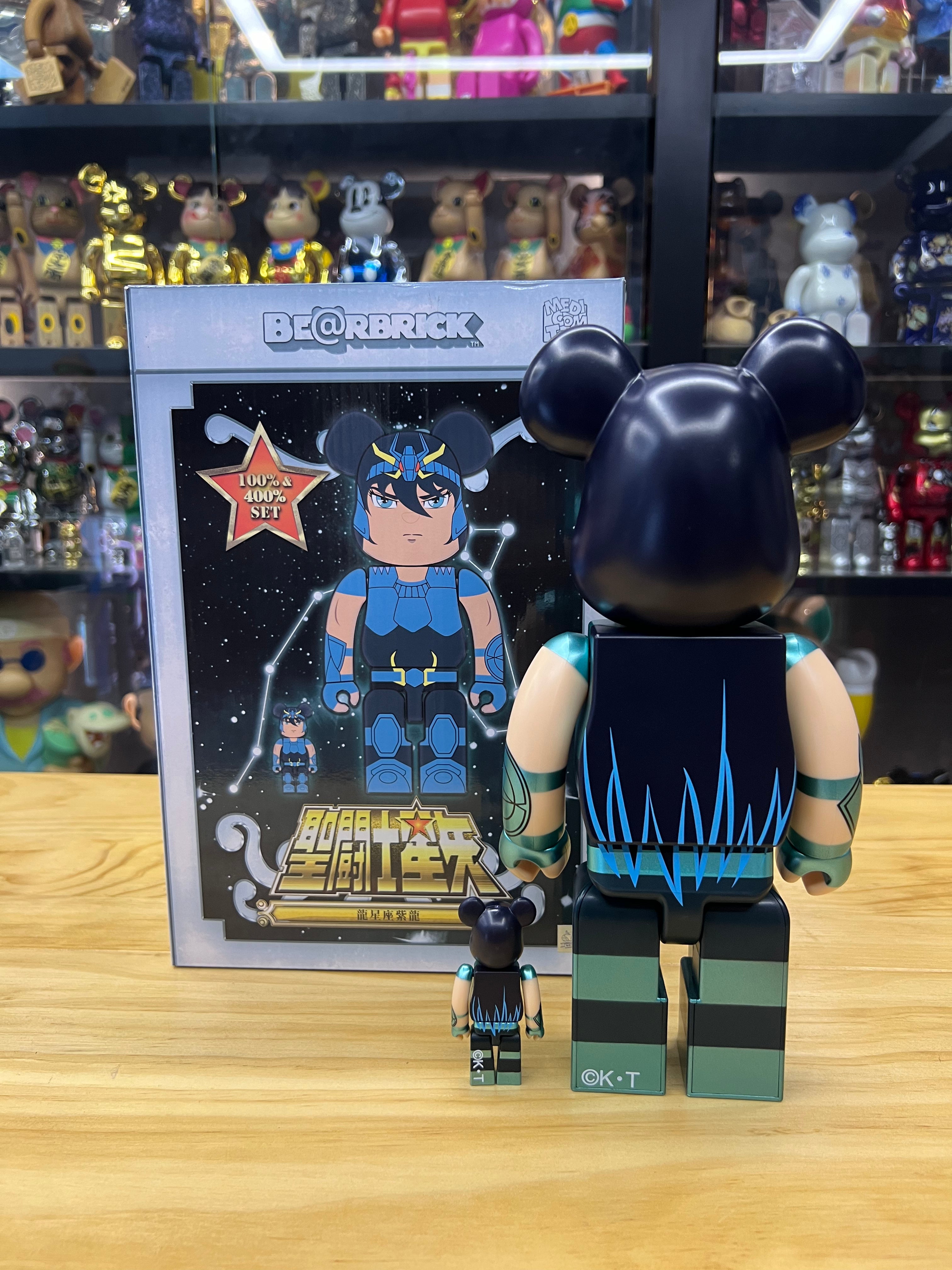 100% & 400% 聖鬥士星矢 龍星座 (紫龍)