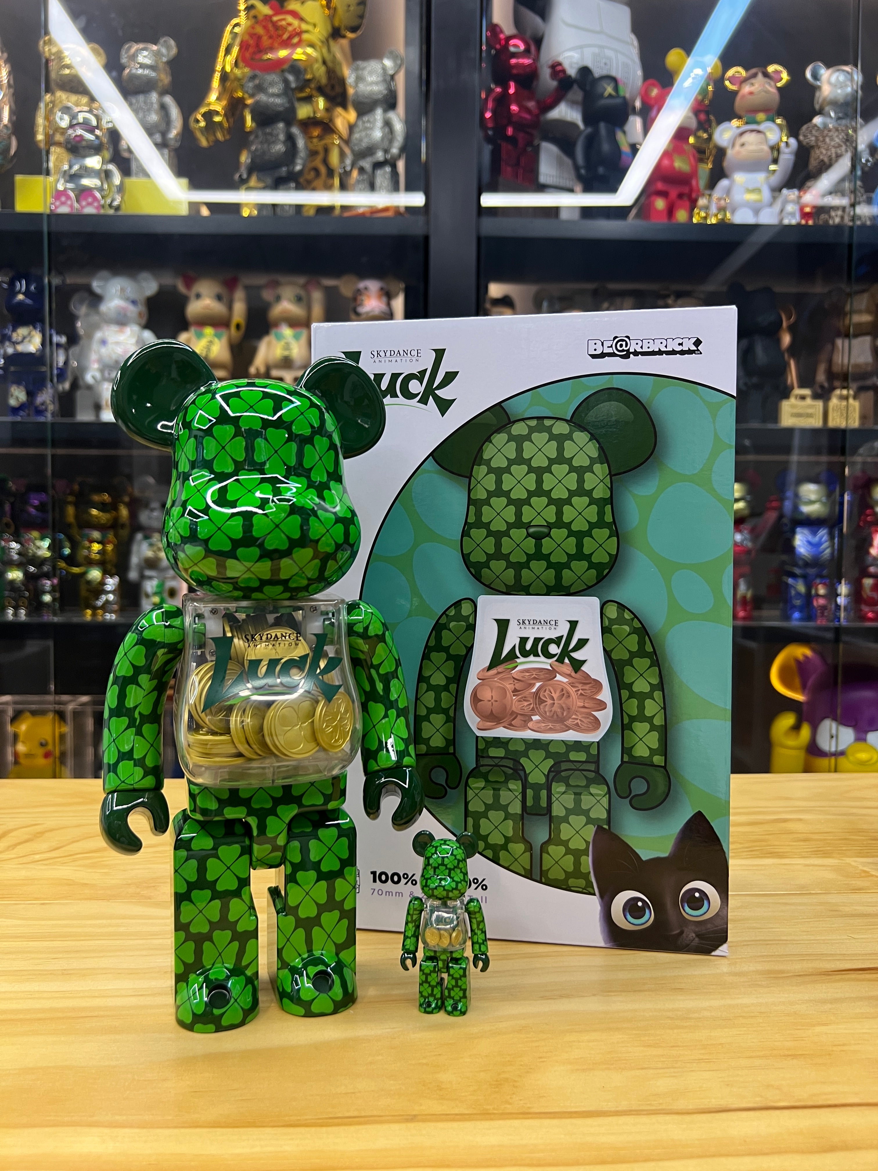 100% & 400% BE@RBRICK LUCK