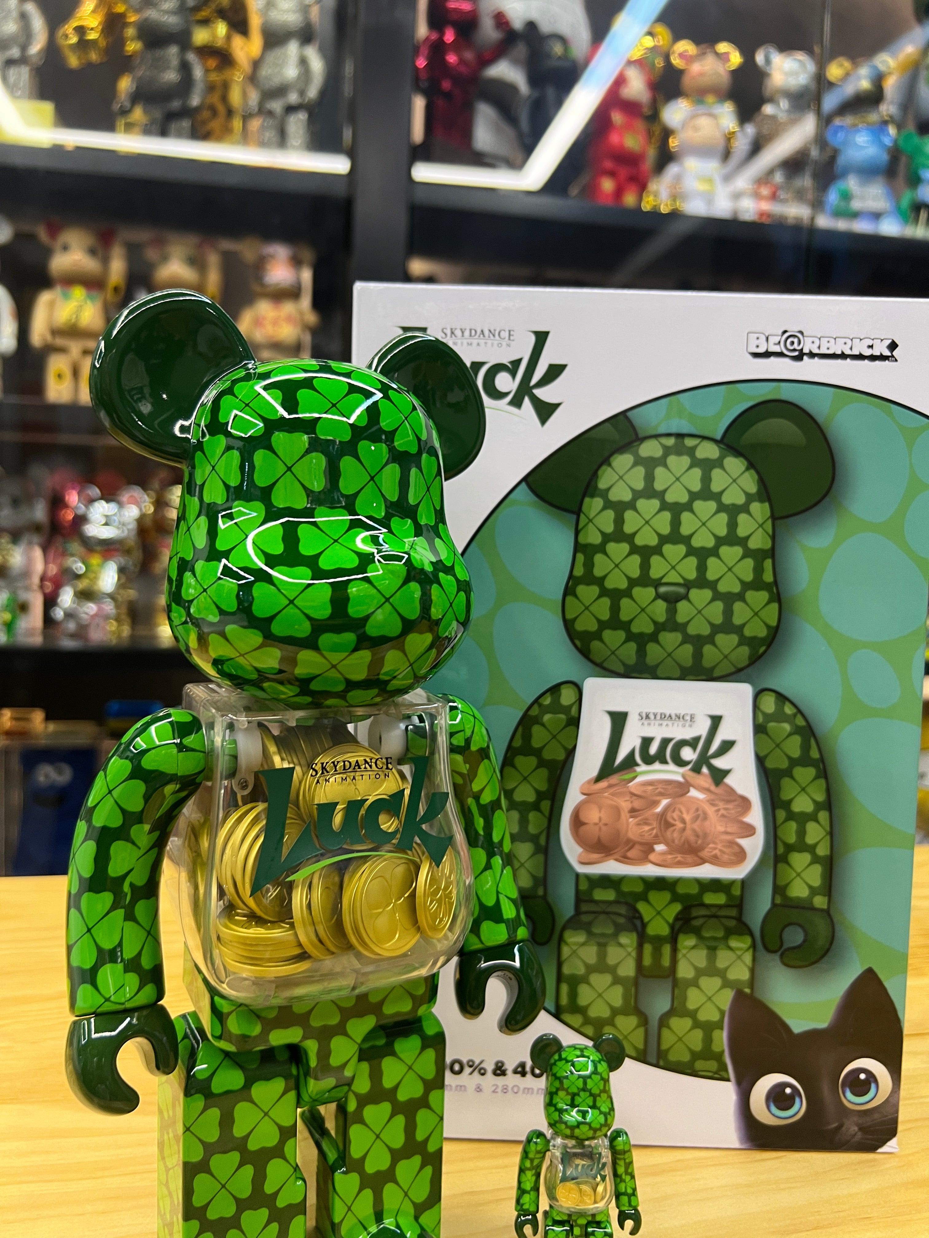 100% & 400% BE@RBRICK LUCK