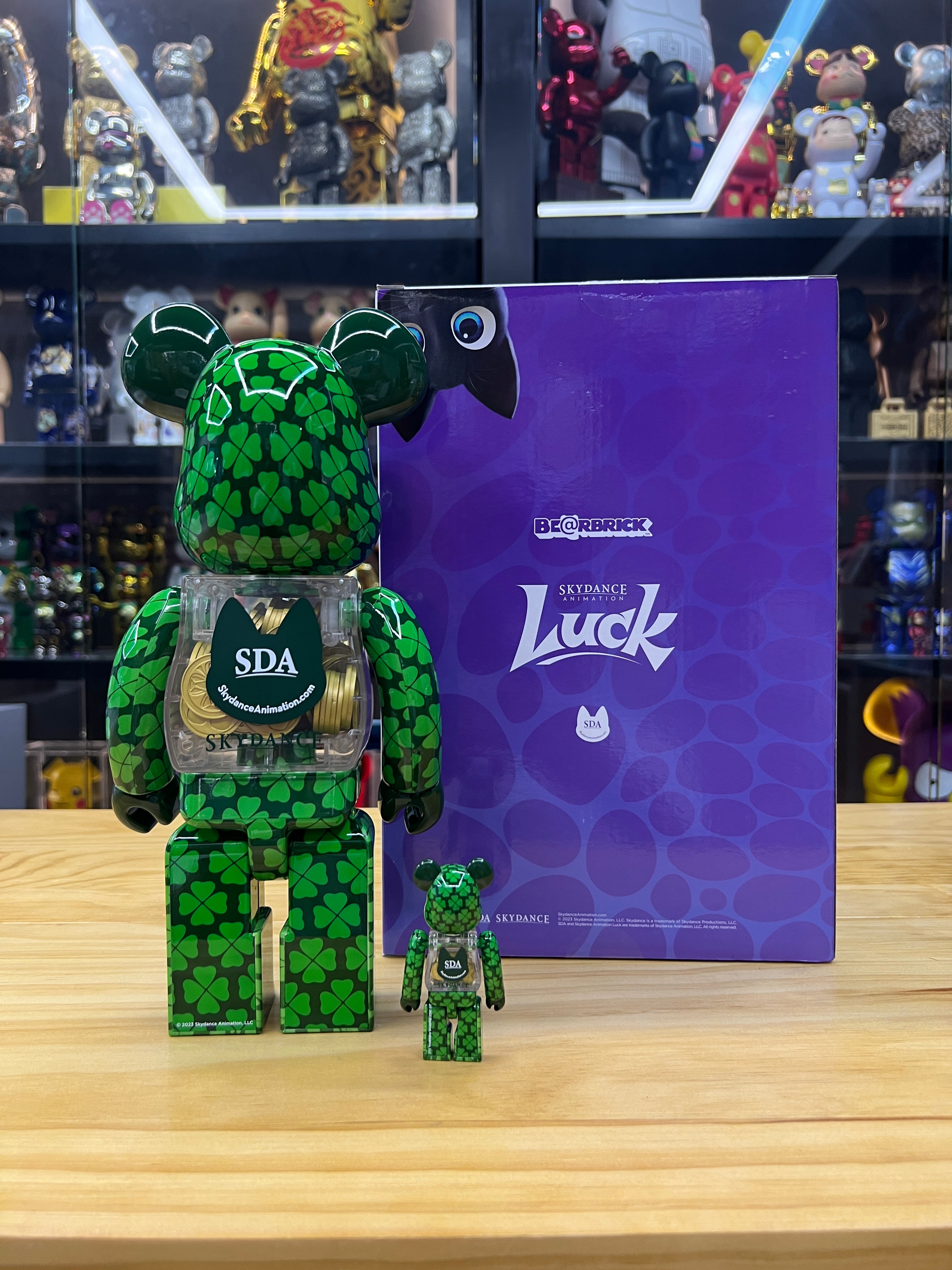 100% & 400% BE@RBRICK LUCK