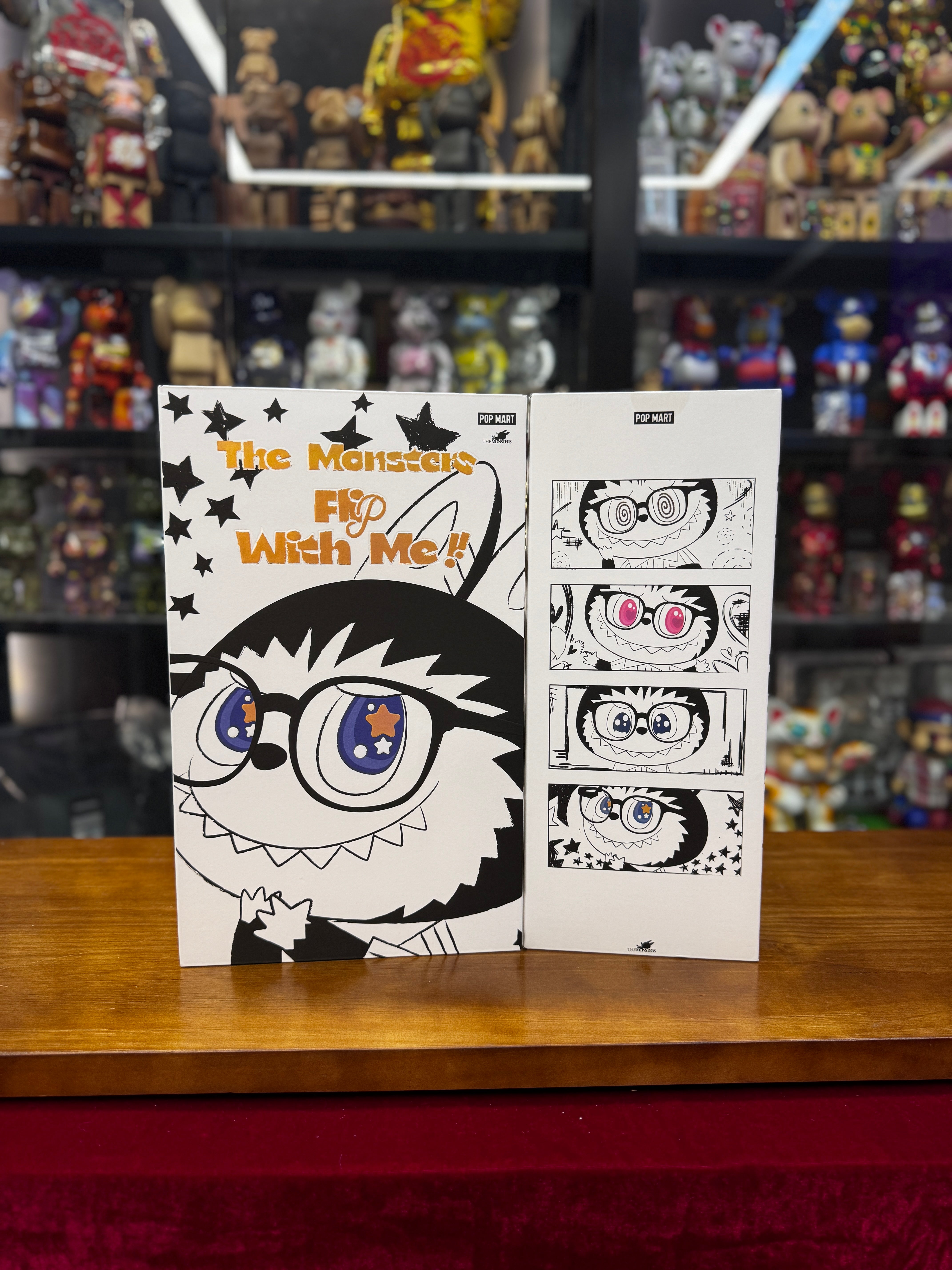 POPMART LABUBU FLIP WITH ME 糖膠毛絨公仔