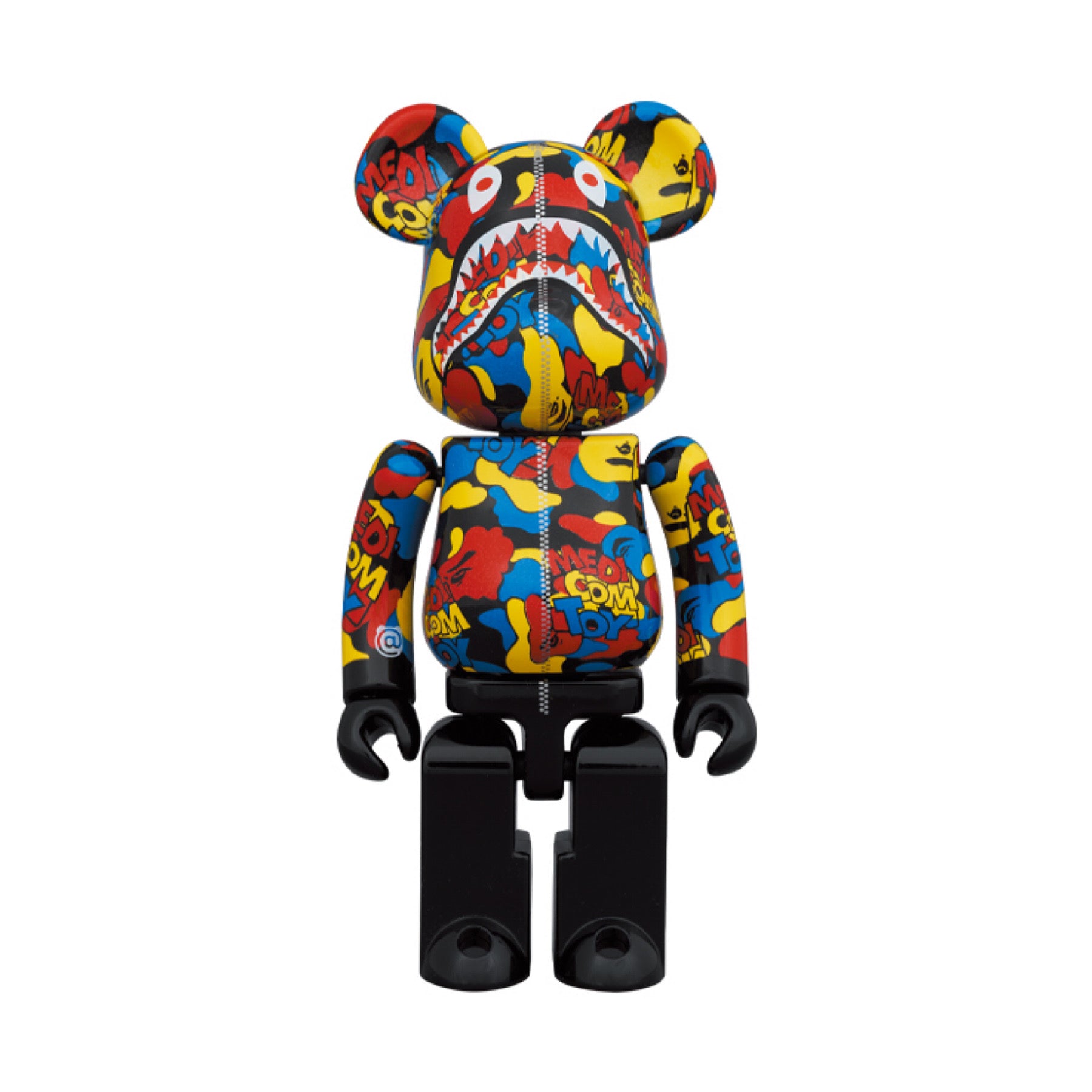 200% Be@rbrick x BAPE Medicom Toy Camo Shark Chogokin 超合金