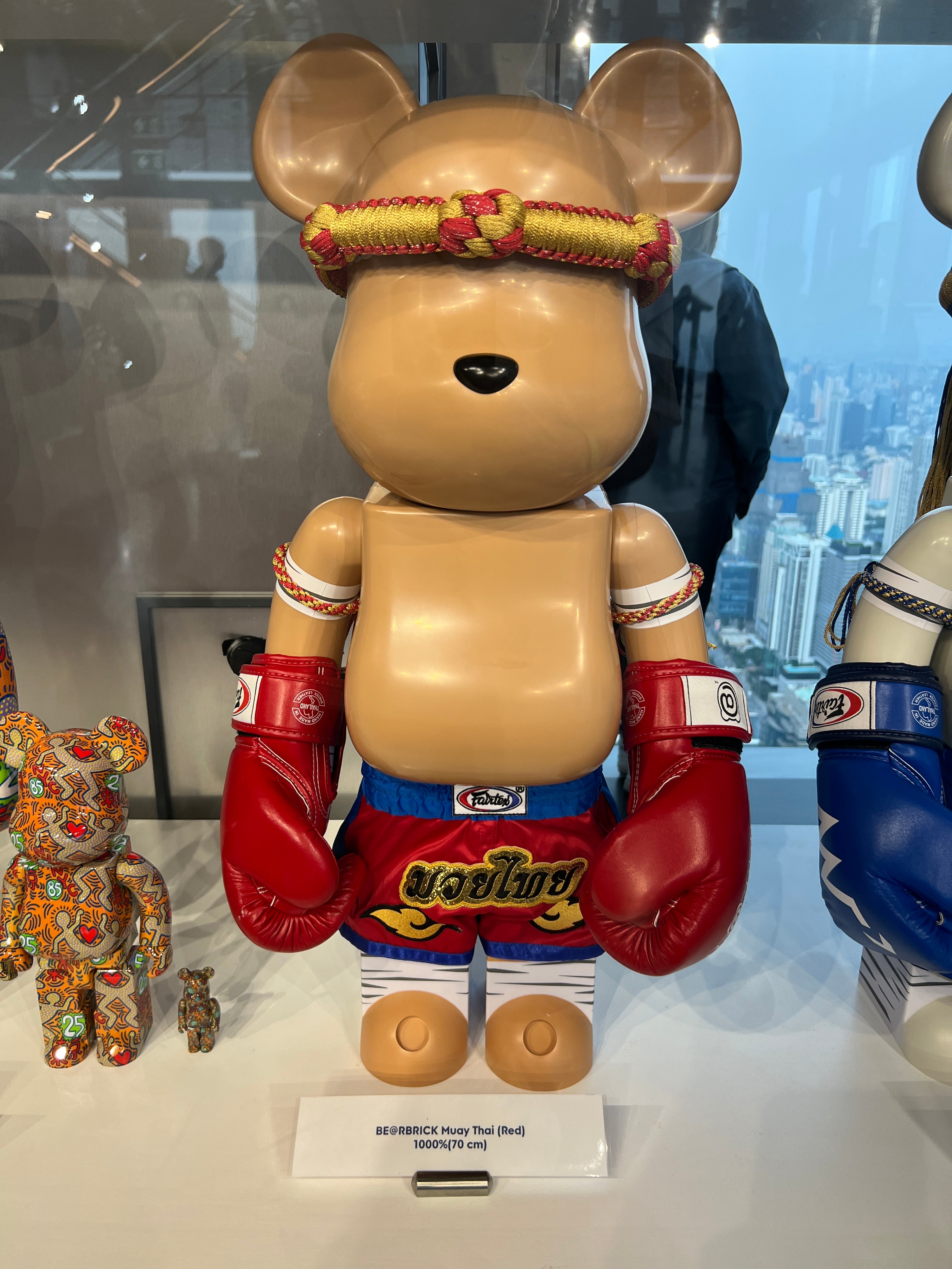 1000% Be@rbrick Muay Thai (Red) WWT3 Bangkok Edition