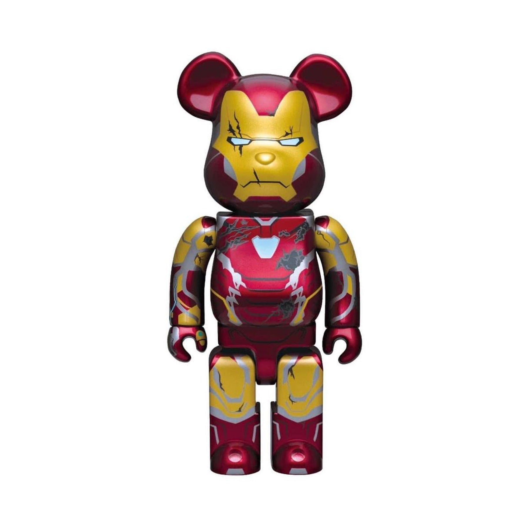Happy 一番賞 Ironman Be@rbrick Set to (400% x 2) +(100% No1-No.20 ) +( A-E With 5 box)