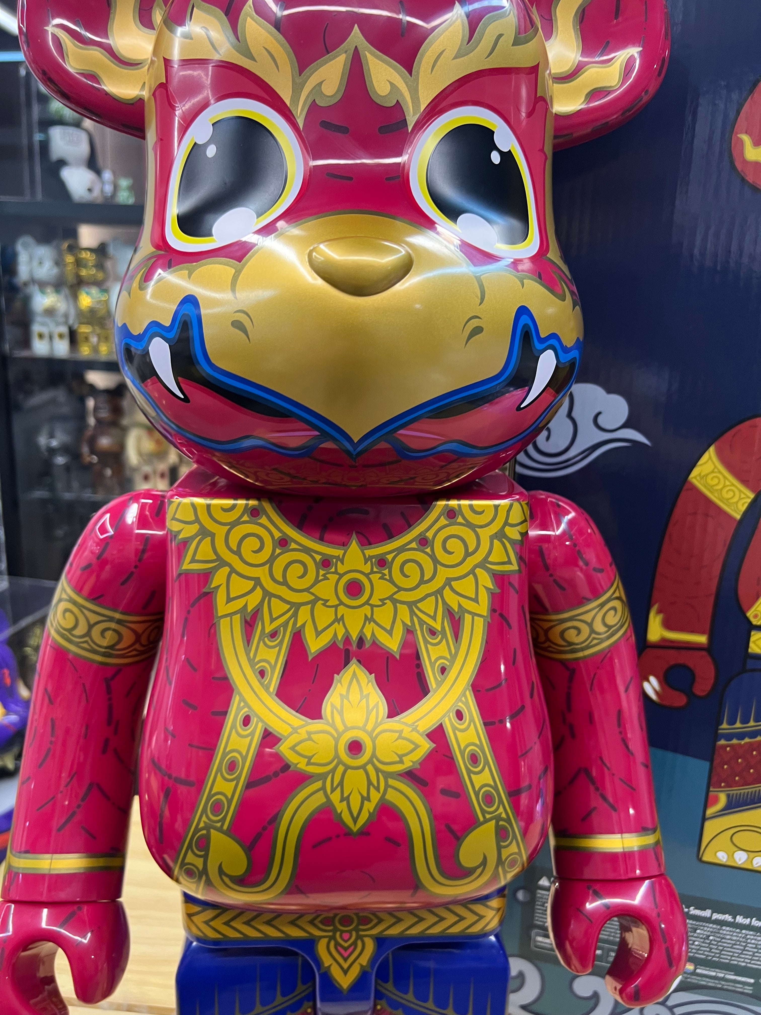 1000% Be@rbrick Kong Karoon Sosothkul "Garuda" 泰國神 (紅鷹神)