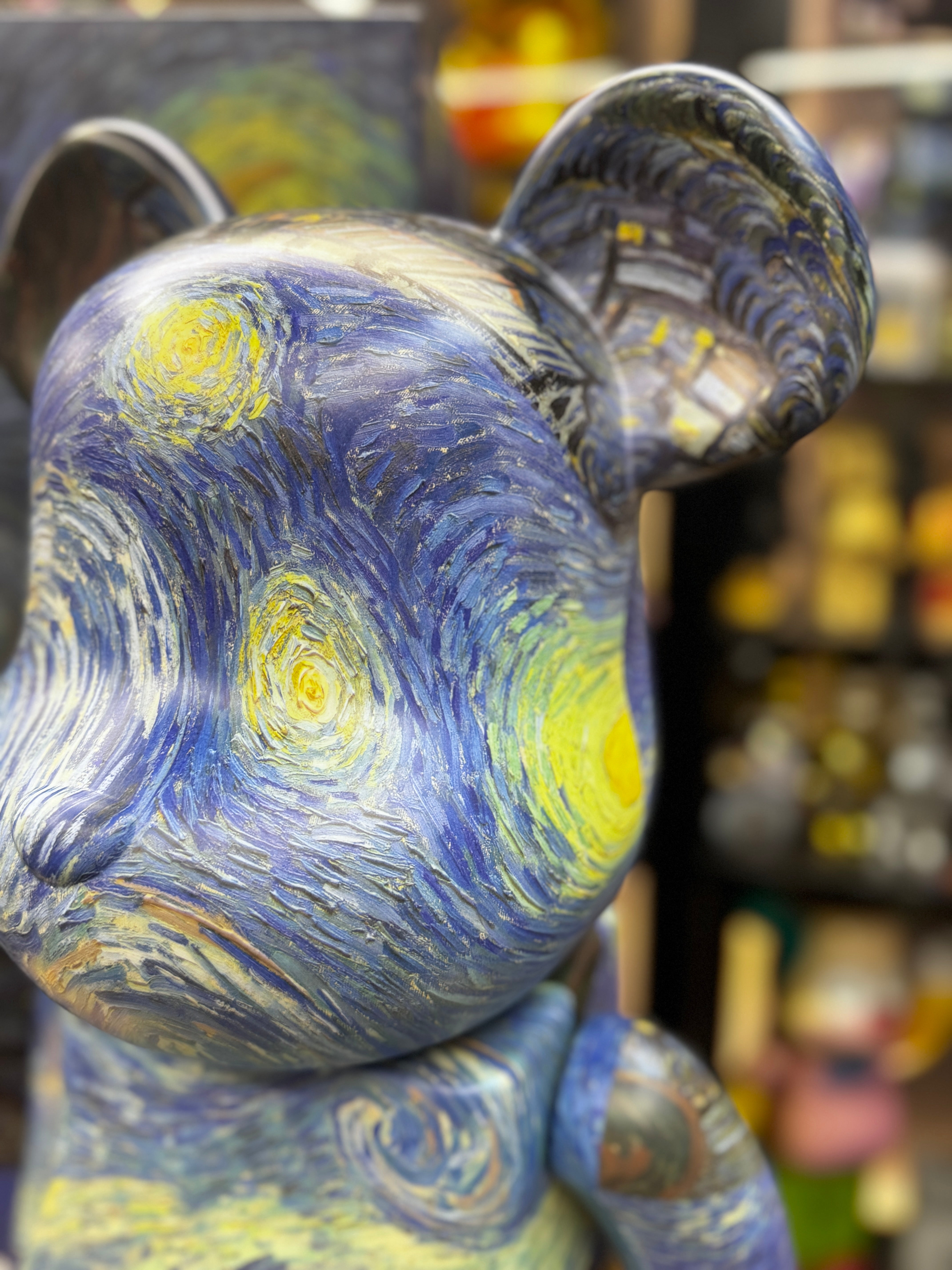1000% Be@rbrick Starry night Van Gogh 梵高 (星夜)
