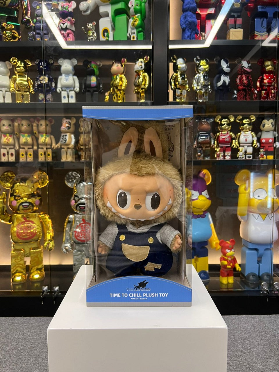 Popmart Labubu Time To Chill (毛公仔款)
