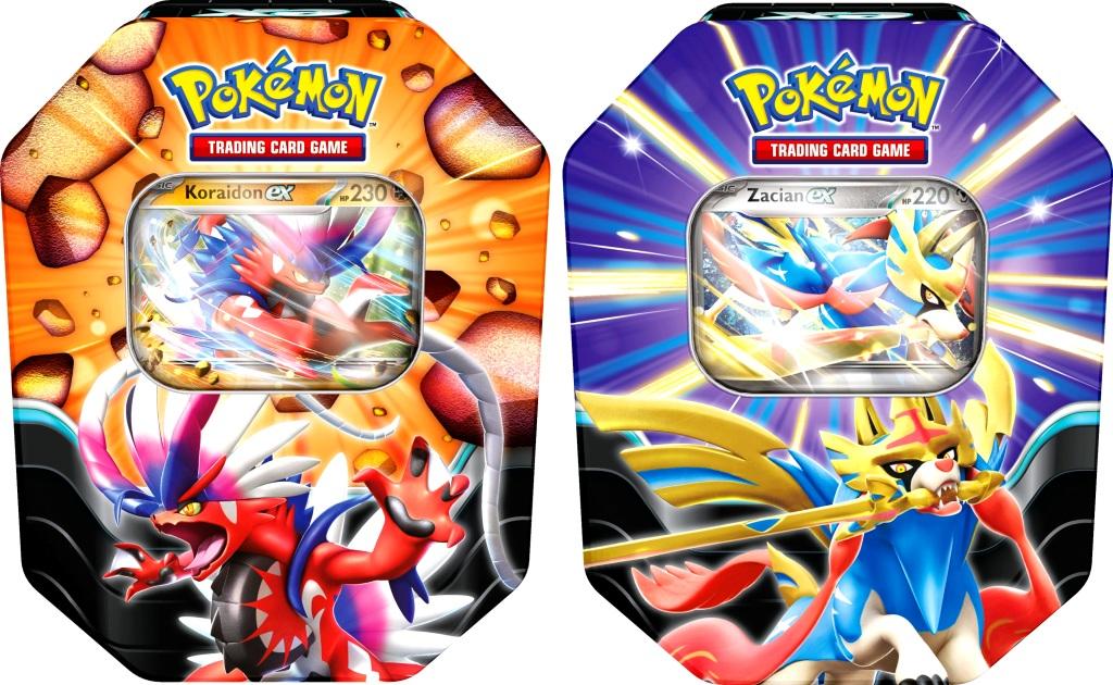 Pokemon Slashing Legends Tin
