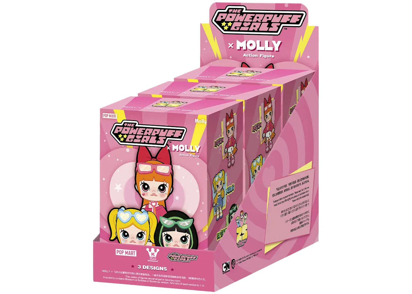 MOLLY × The Powerpuff Girls Series Action Figure 飛天小女警系列可動人偶