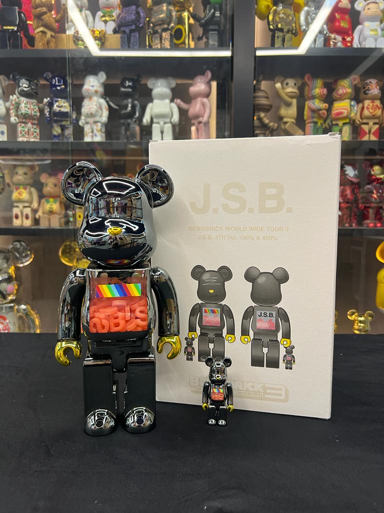 100％ & 400％ BE@RBRICK J.S.B. 4TH Ver. – Madmaxtoys