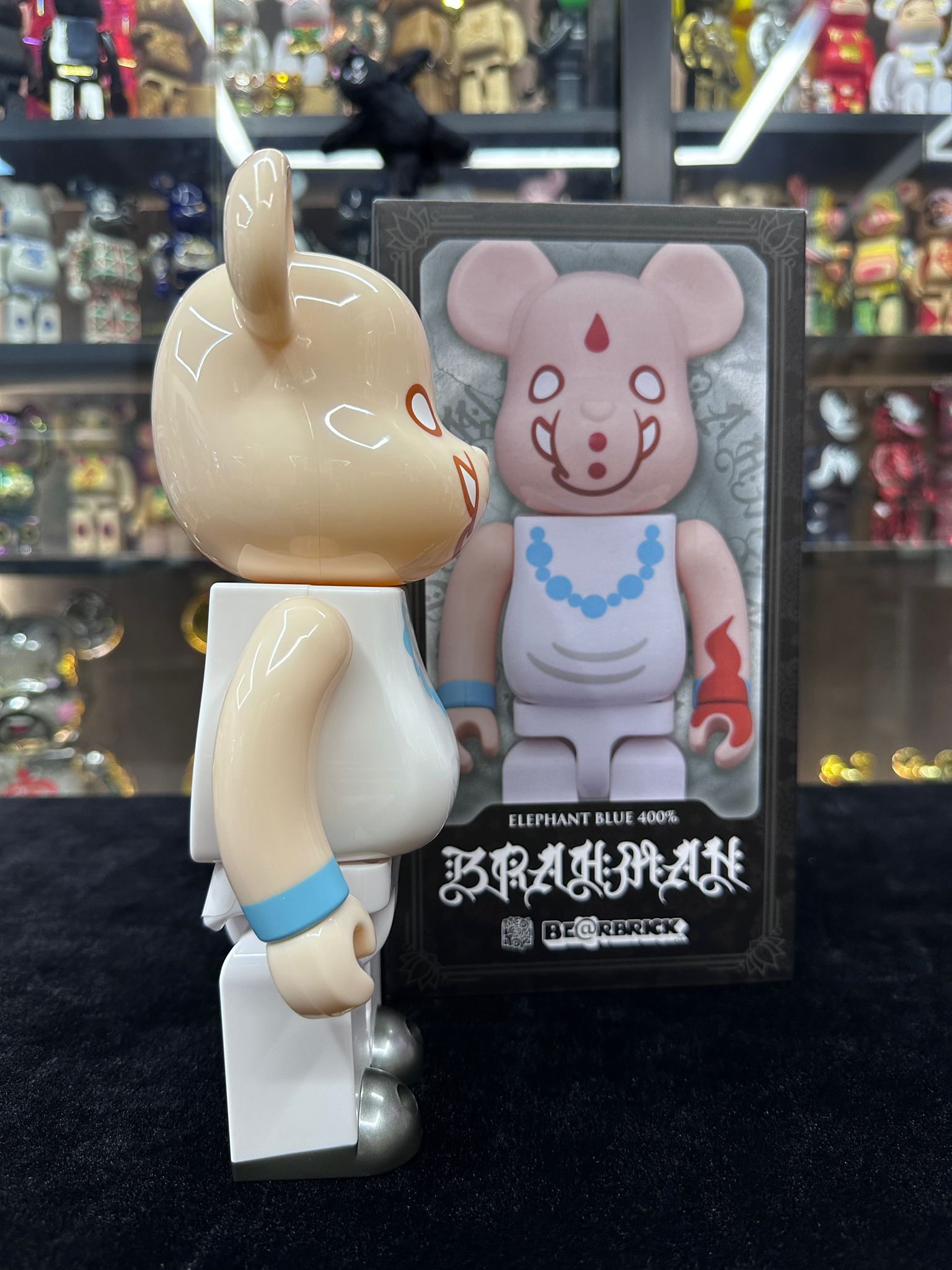 400% Be@rbrick Brahman Elephant Blue